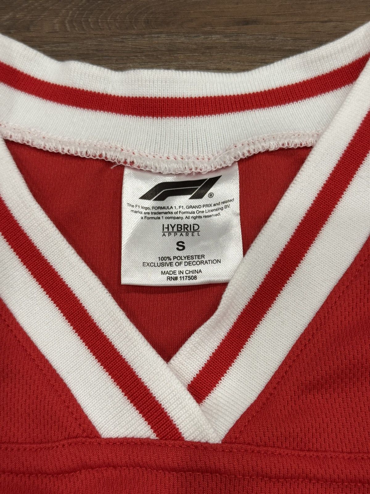 Formula 1 Formula 1 "Racing Division" Worldwide Tour Jersey Size US S / EU 44-46 / 1 - 7 Thumbnail