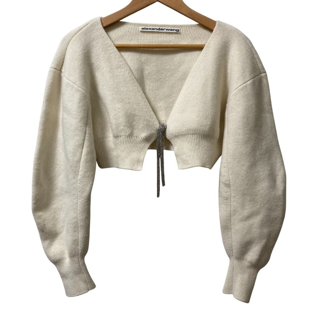 Other Alexander Wang Cashmere Blend Cropped Knit Cardigan Others Tops DUTY FREE for USA