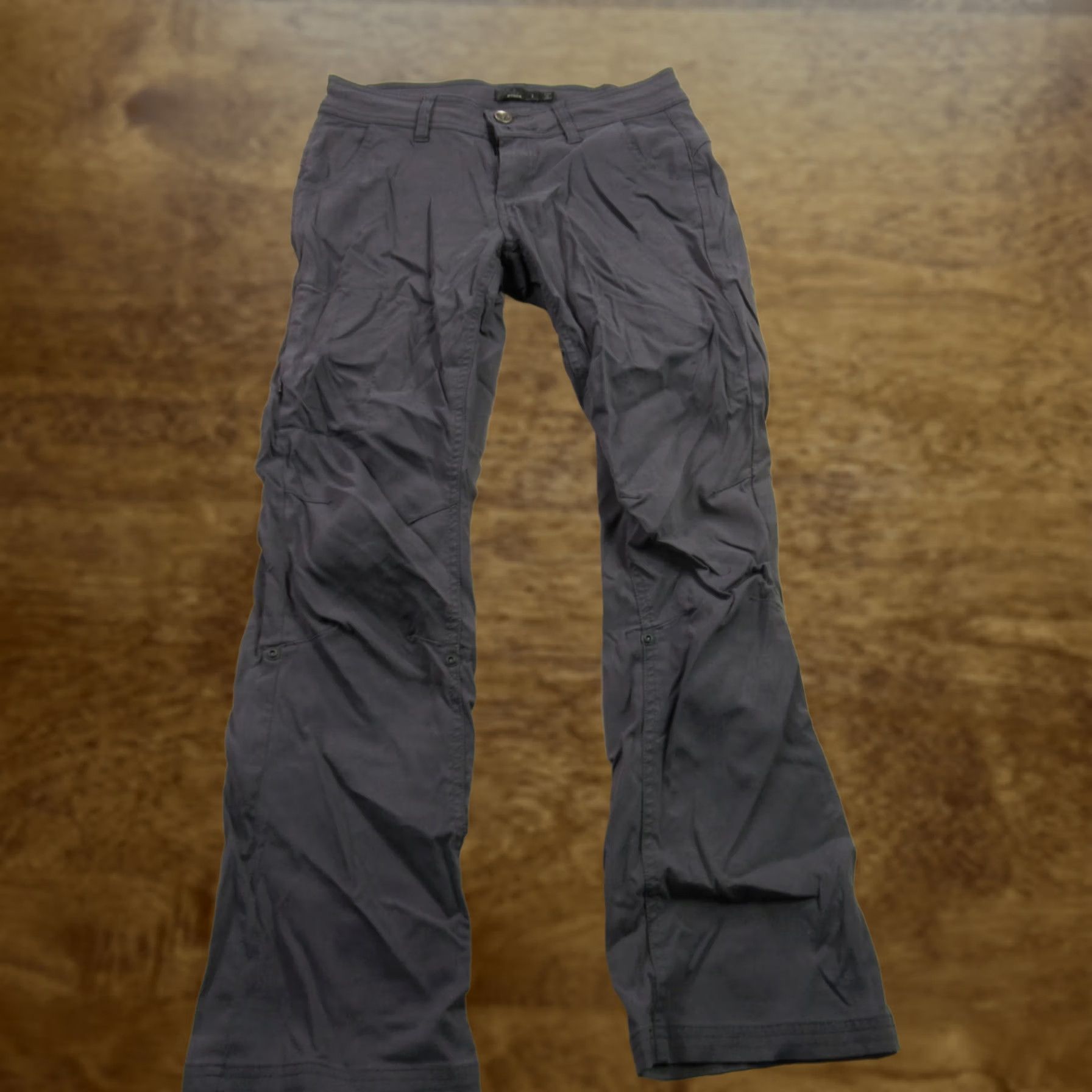 Prana prAna Pants Womens 2 Cargo Pockets Straight Leg Casual Outdoors Gray Size 26" / US 2 / IT 38 - 1 Thumbnail