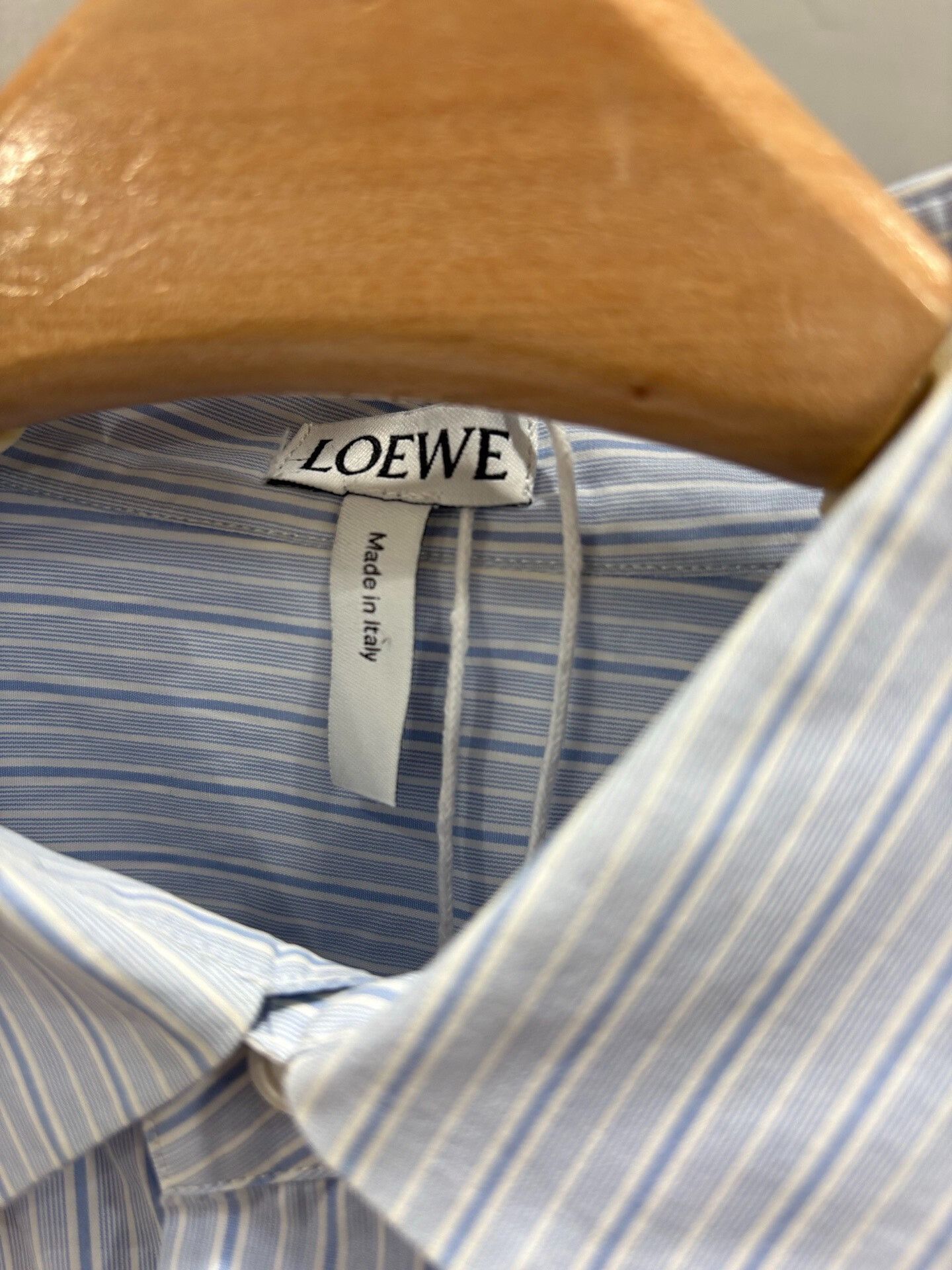 Loewe loewe striped polo shirt with logo embroidery Size US L / EU 52-54 / 3 - 4 Thumbnail