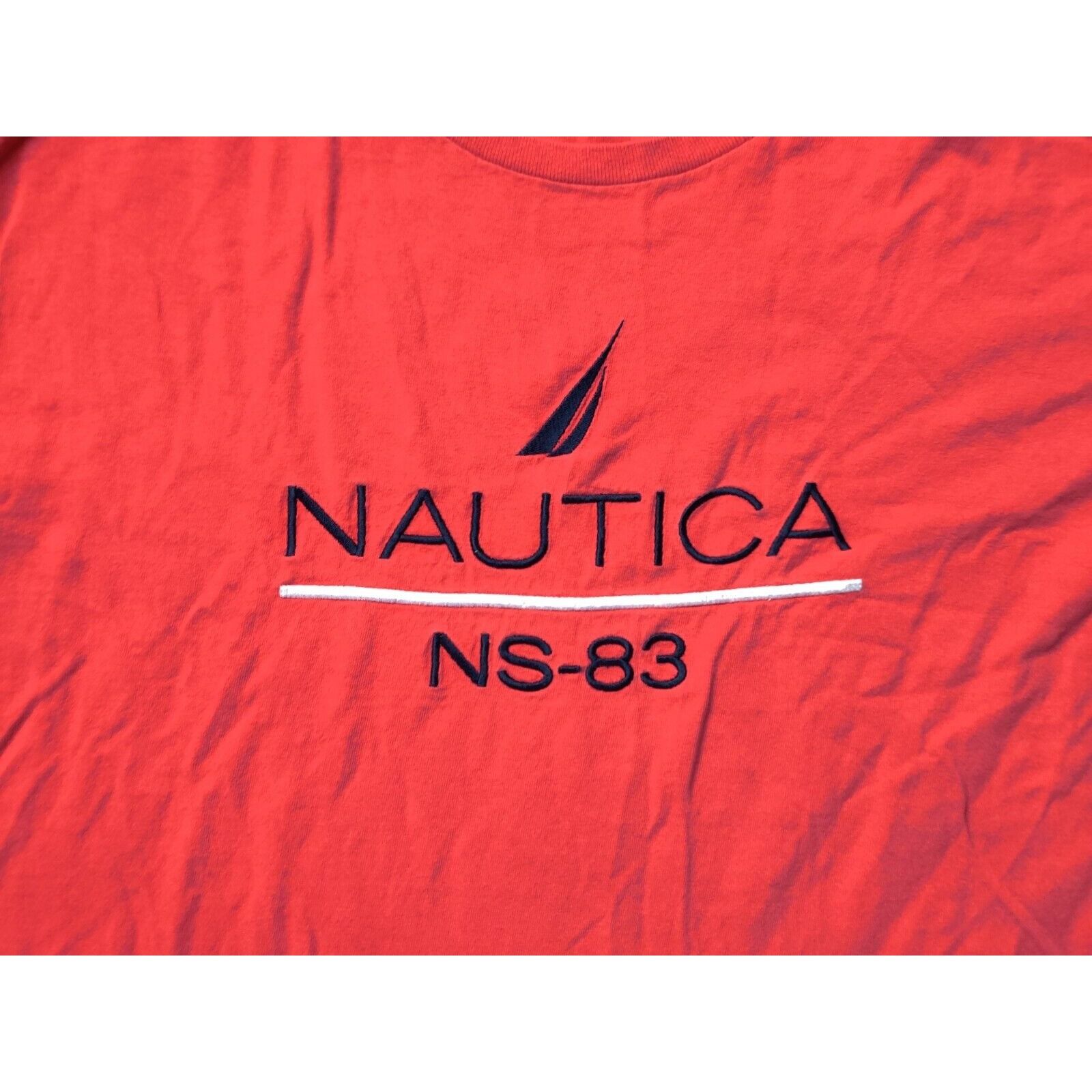Nautica Nautica Shirt Adult Mens 2XL XXL Red Black Embroidered Size US XXL / EU 58 / 5 - 2 Thumbnail