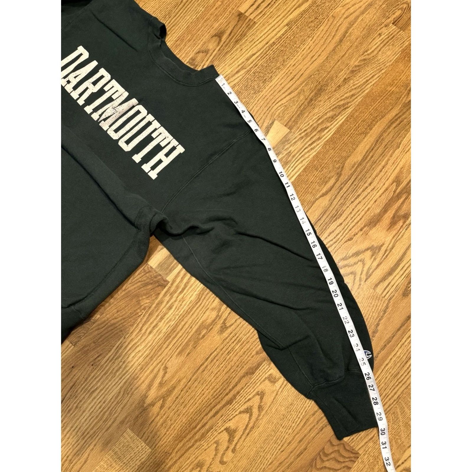 Champion VINTAGE Champion Reverse Weave Sweatshirt Men Large Green 80s 90s College University Graphic Print Pullover Crew Neck Size US L / EU 52-54 / 3 - 6 Thumbnail