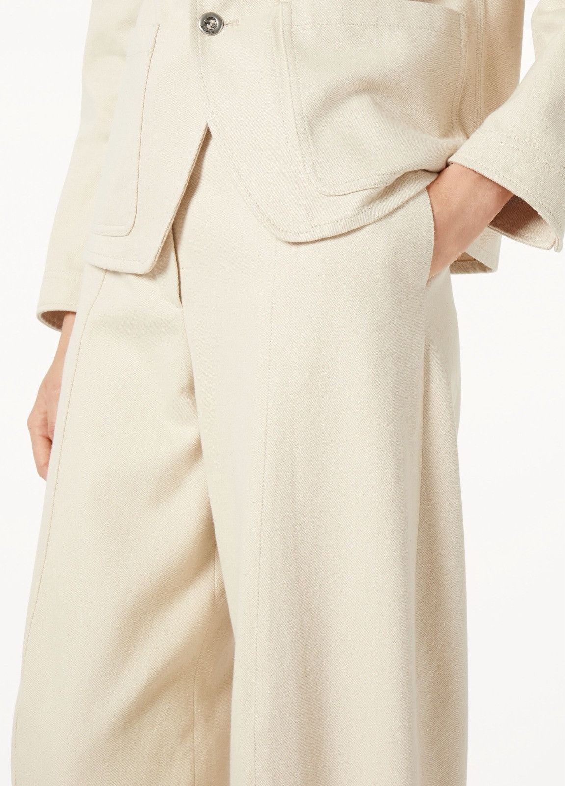 Loro Piana o1srvl11e0526 FAP3031 Dan Pant in Light Beige Size 25" / US 0 / IT 36 - 3 Thumbnail