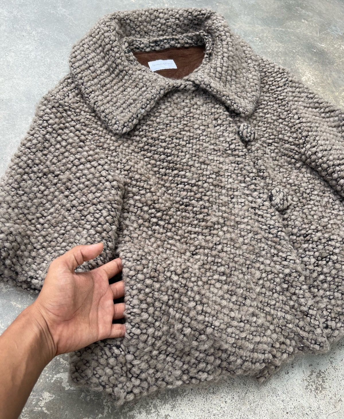 Issey Miyake 🔥 ISSEY MIYAKE TSUMORI CHISATO CABLE KNIT CROPPED JACKET Size M / US 6-8 / IT 42-44 - 8 Thumbnail