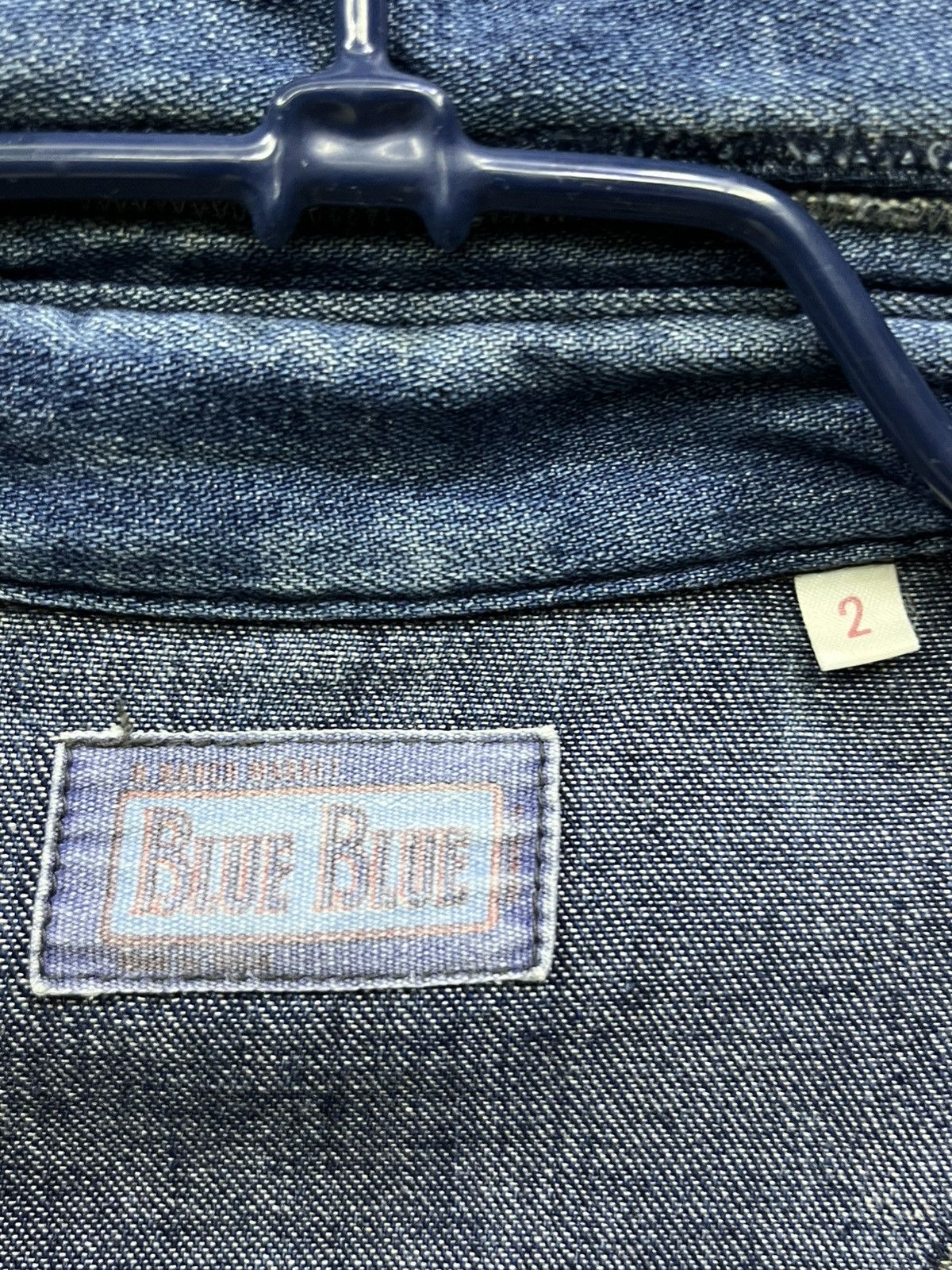 Blue Blue Japan Blue Blue Japan Boro Patchwork Denim Pearl Snap Shirt Size US S / EU 44-46 / 1 - 15 Thumbnail