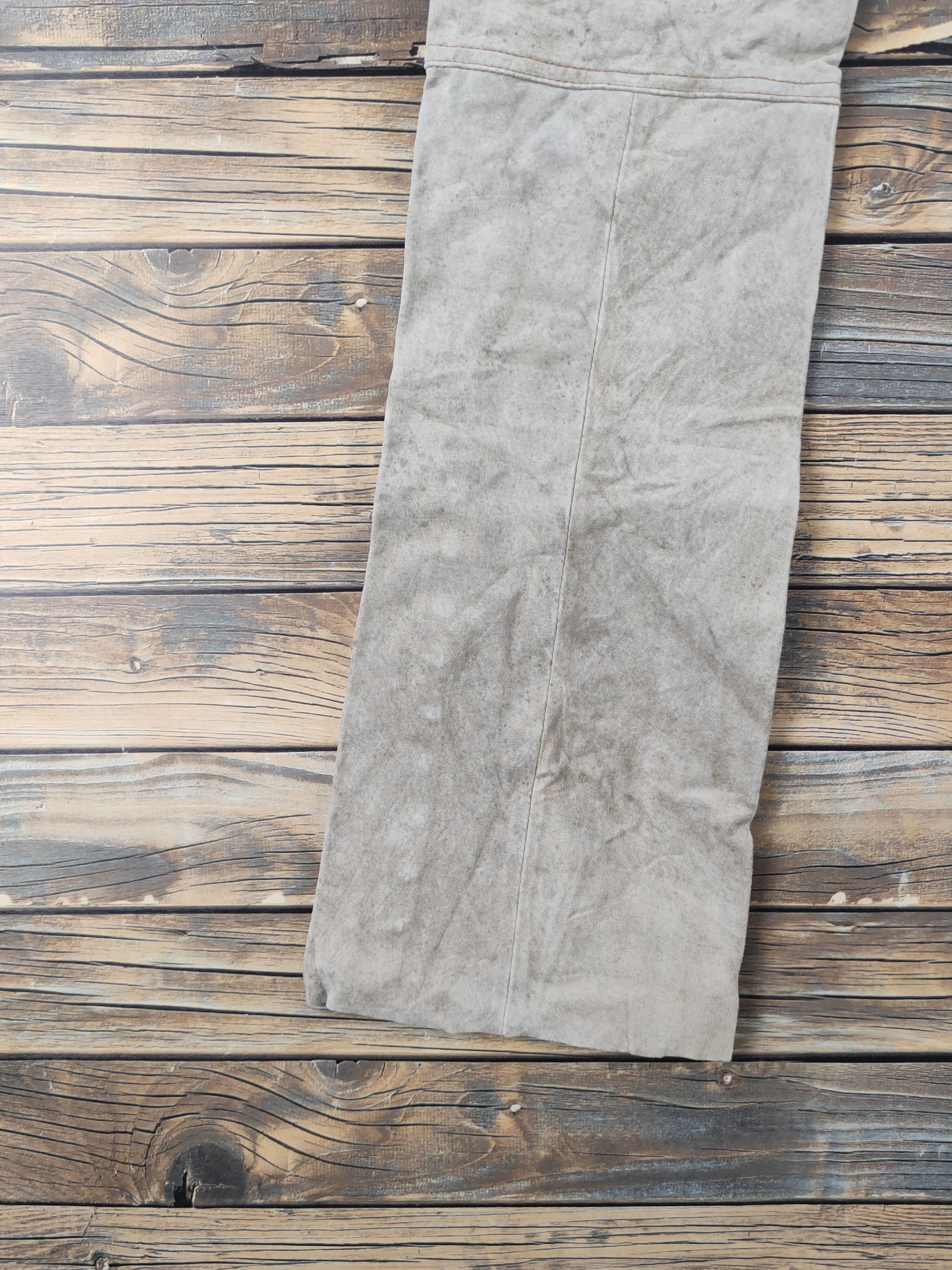Leather DL Dollhouse Gray Multipocket Leather Pants #2670 Size 25" / US 0 / IT 36 - 9 Thumbnail