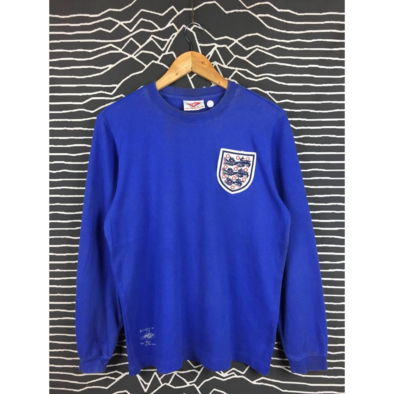 Umbro Vtg Umbro England 1966 World Cup Winners Retro Tee Size US M / EU 48-50 / 2 - 1 Thumbnail