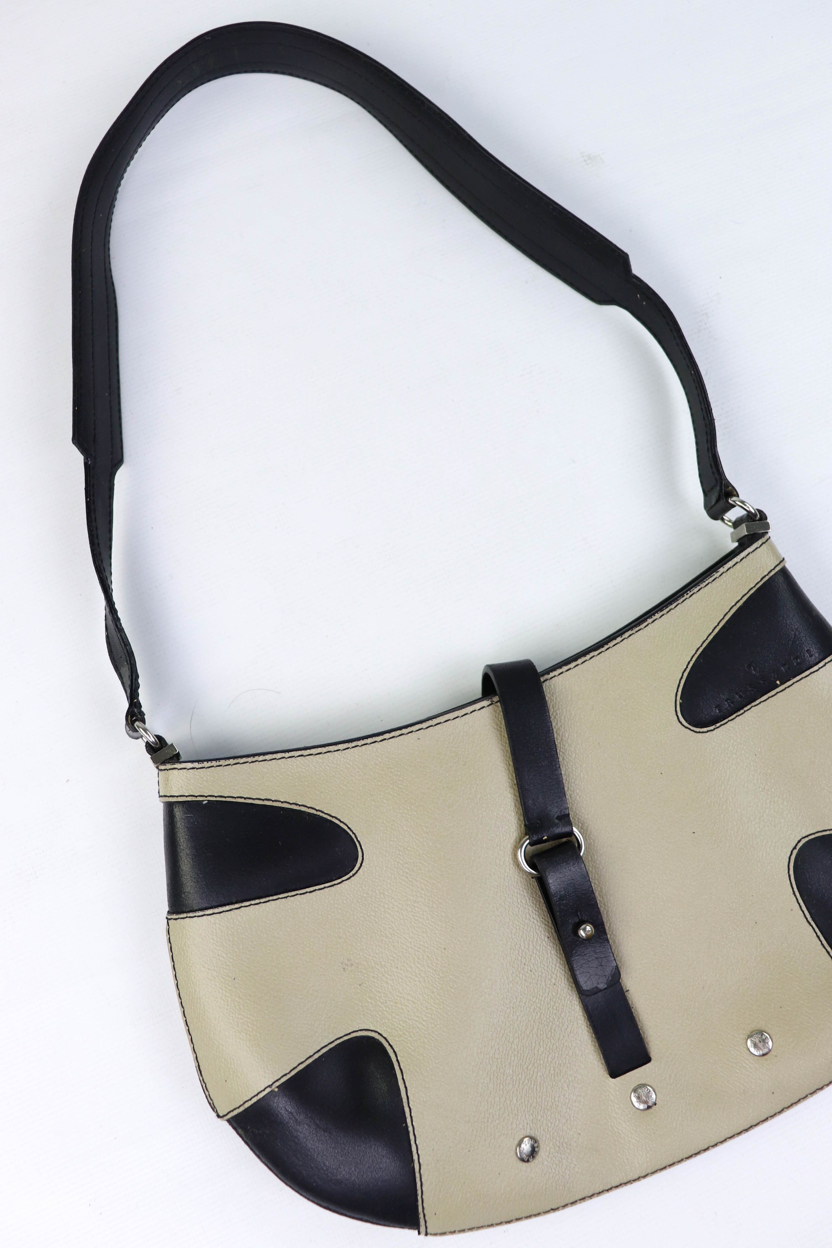 Trussardi Vintage Trussardi Made in Italy Mini Leather Shoulder Bag Size ONE SIZE - 6 Thumbnail