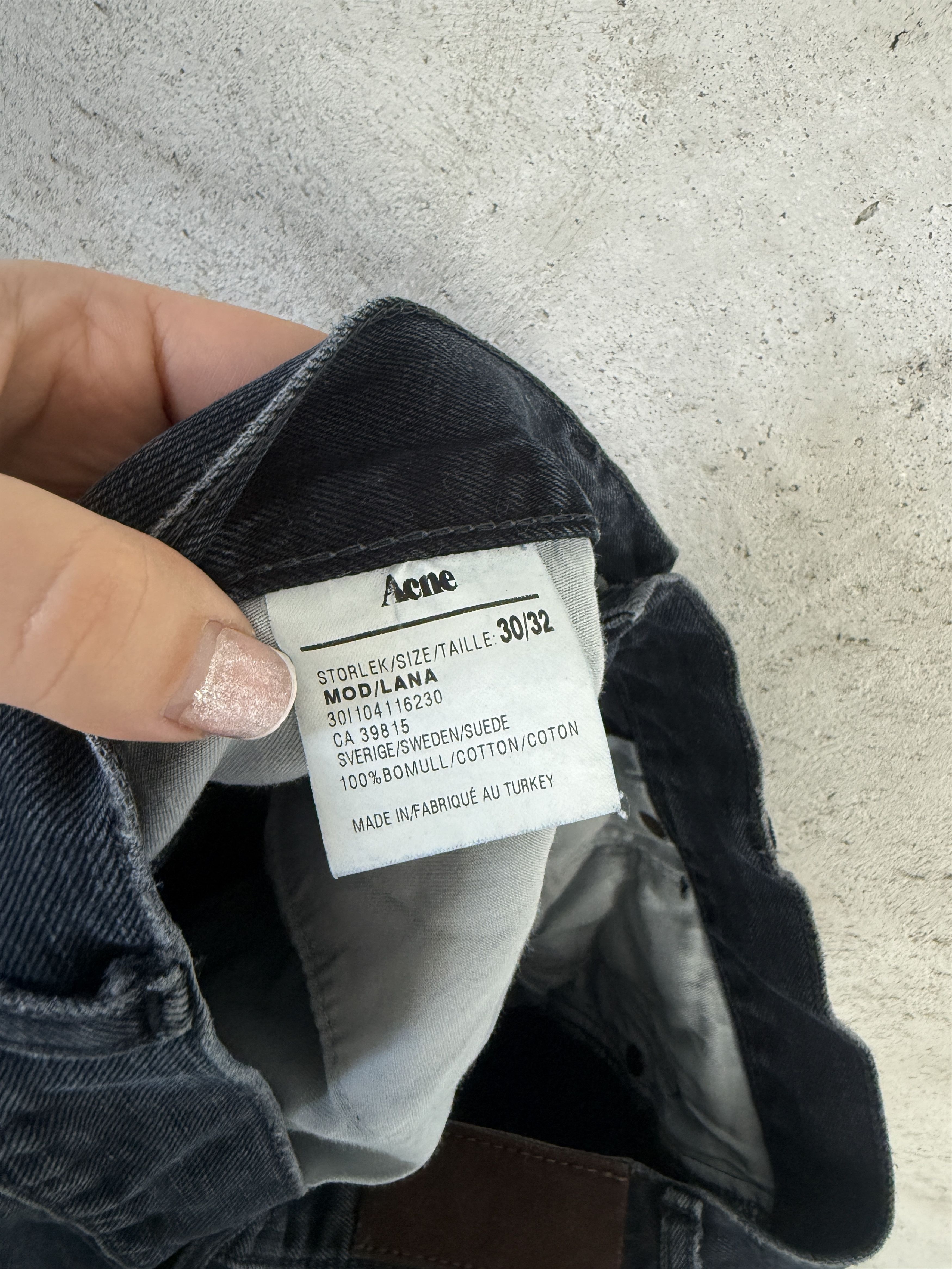 Acne Studios Acne Mod Lana denim jeans pants Size US 30 / EU 46 - 6 Thumbnail