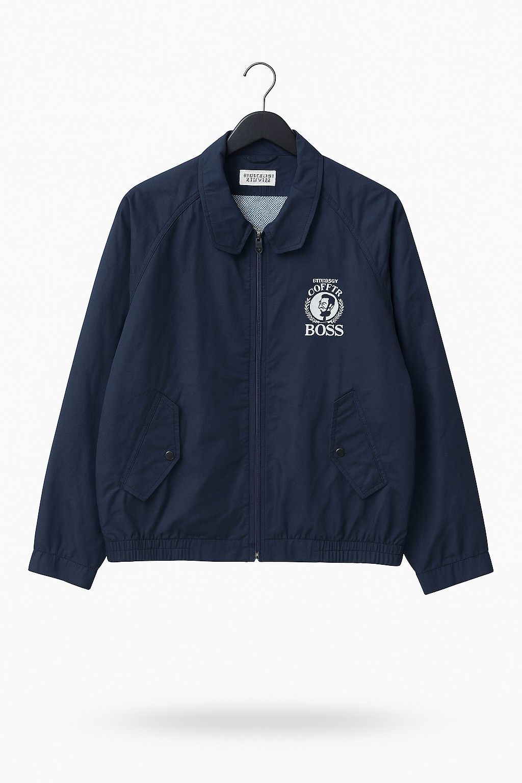 Vintage Suntory BOSS Coffee Vintage Windbreaker Japanese Promotional Size US L / EU 52-54 / 3 - 1 Thumbnail