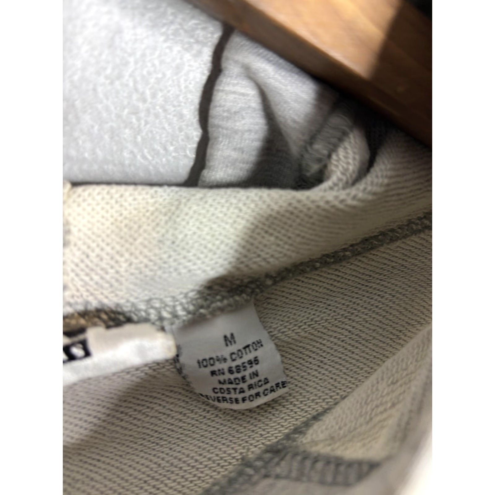 DKNY DKNY Hoodie Mens M Gray Pullover 100% Cotton Graphic Print DKNY Spell Out Logo Sweatshirt Size US M / EU 48-50 / 2 - 3 Thumbnail