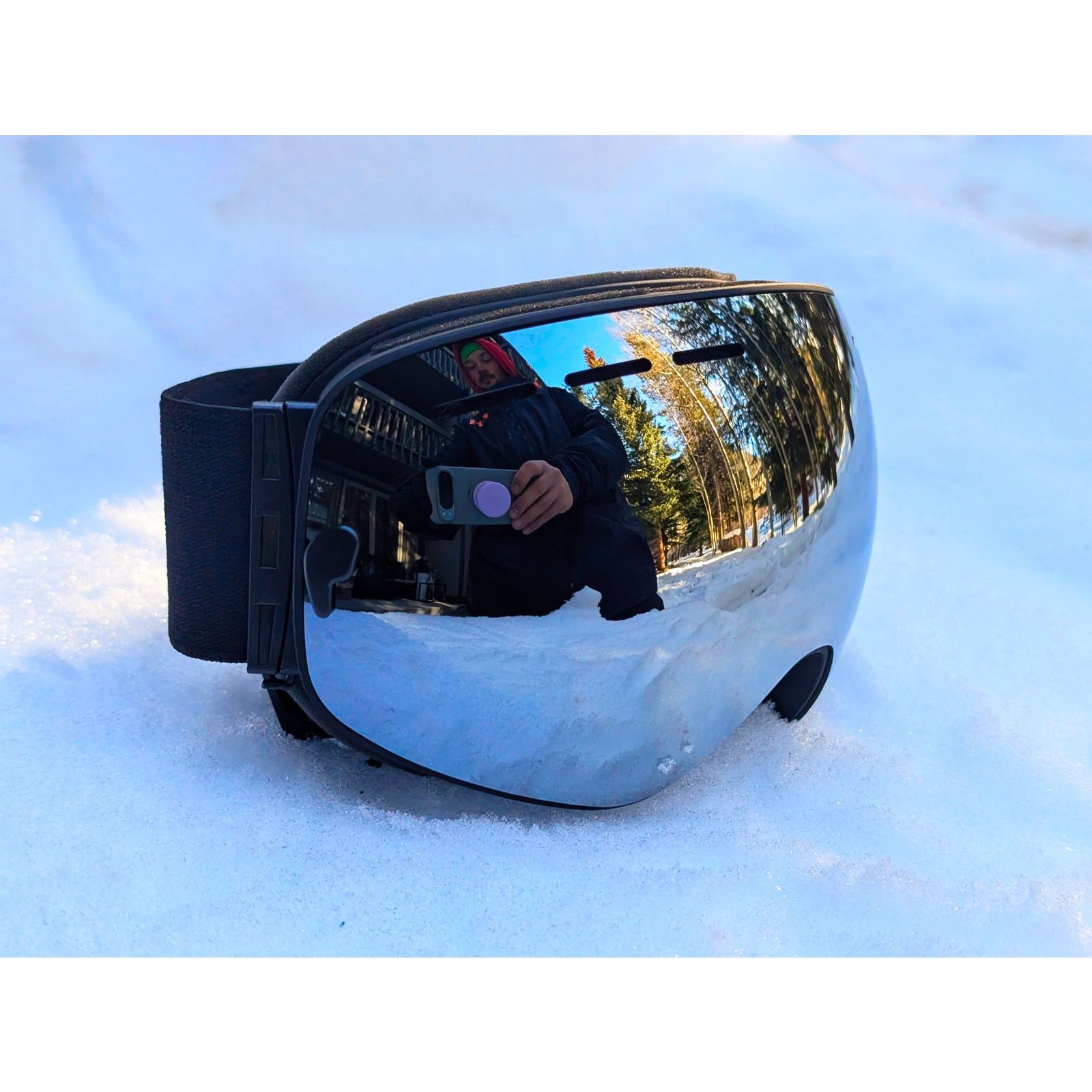Other New ELAX Double Layer Anti Fog Lens Ski Goggles Skiing Size ONE SIZE - 2 Thumbnail