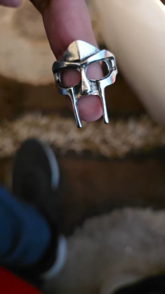 Other Vintage Goth Mf Doom Mask Adjustable Size ONE SIZE - 1 Thumbnail