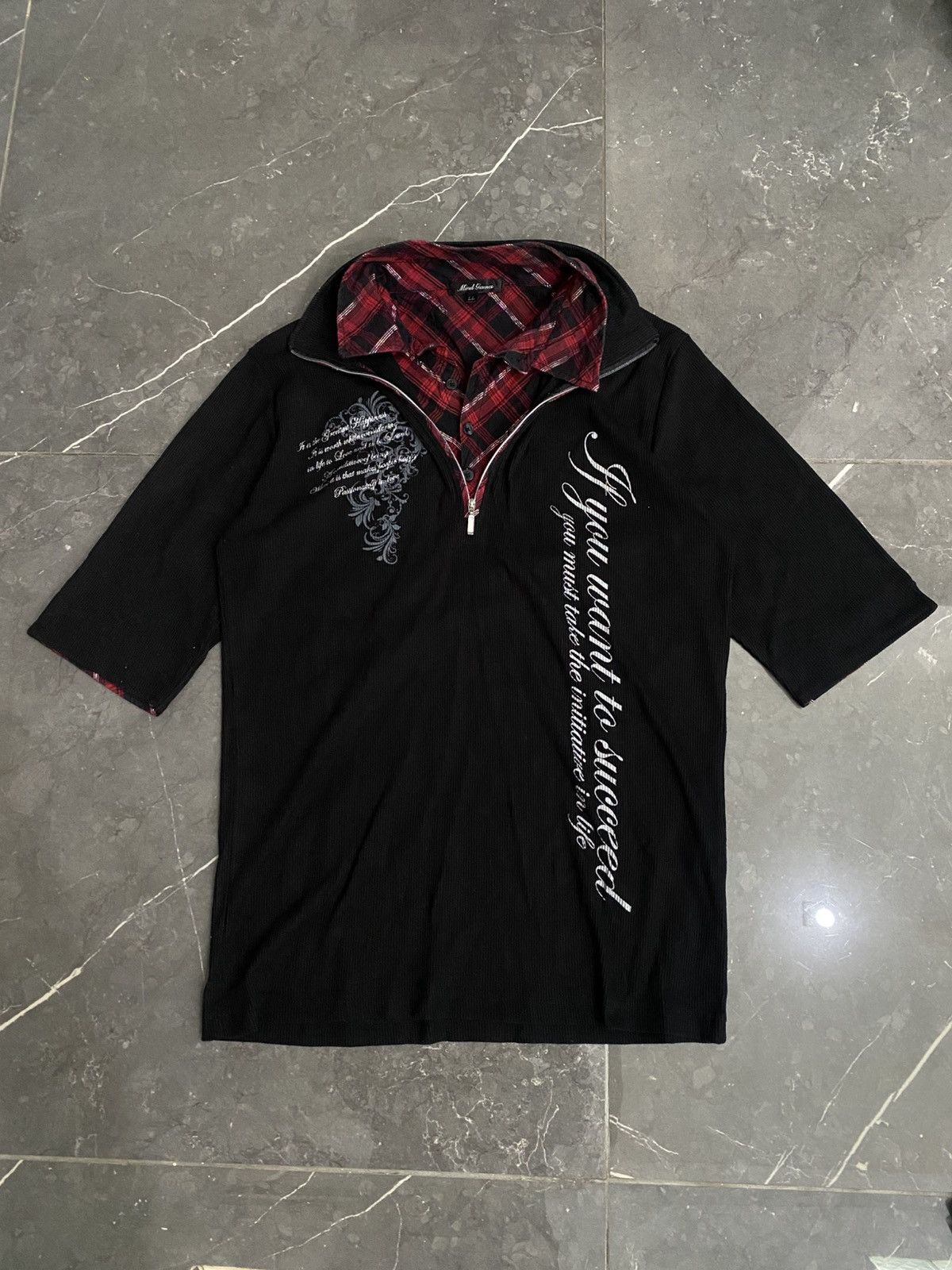 Yasuyuki Ishii Mindgames Vampire Poloshirt Poem Size US L / EU 52-54 / 3 - 1 Thumbnail