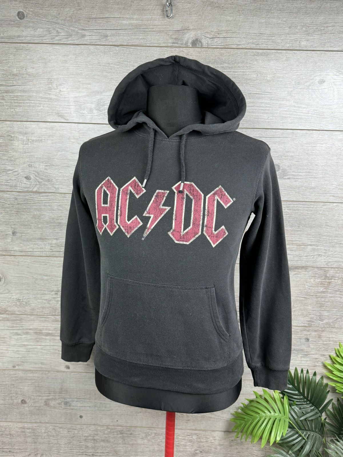 ACDC Extra Large Black Red Hoodie Size XS