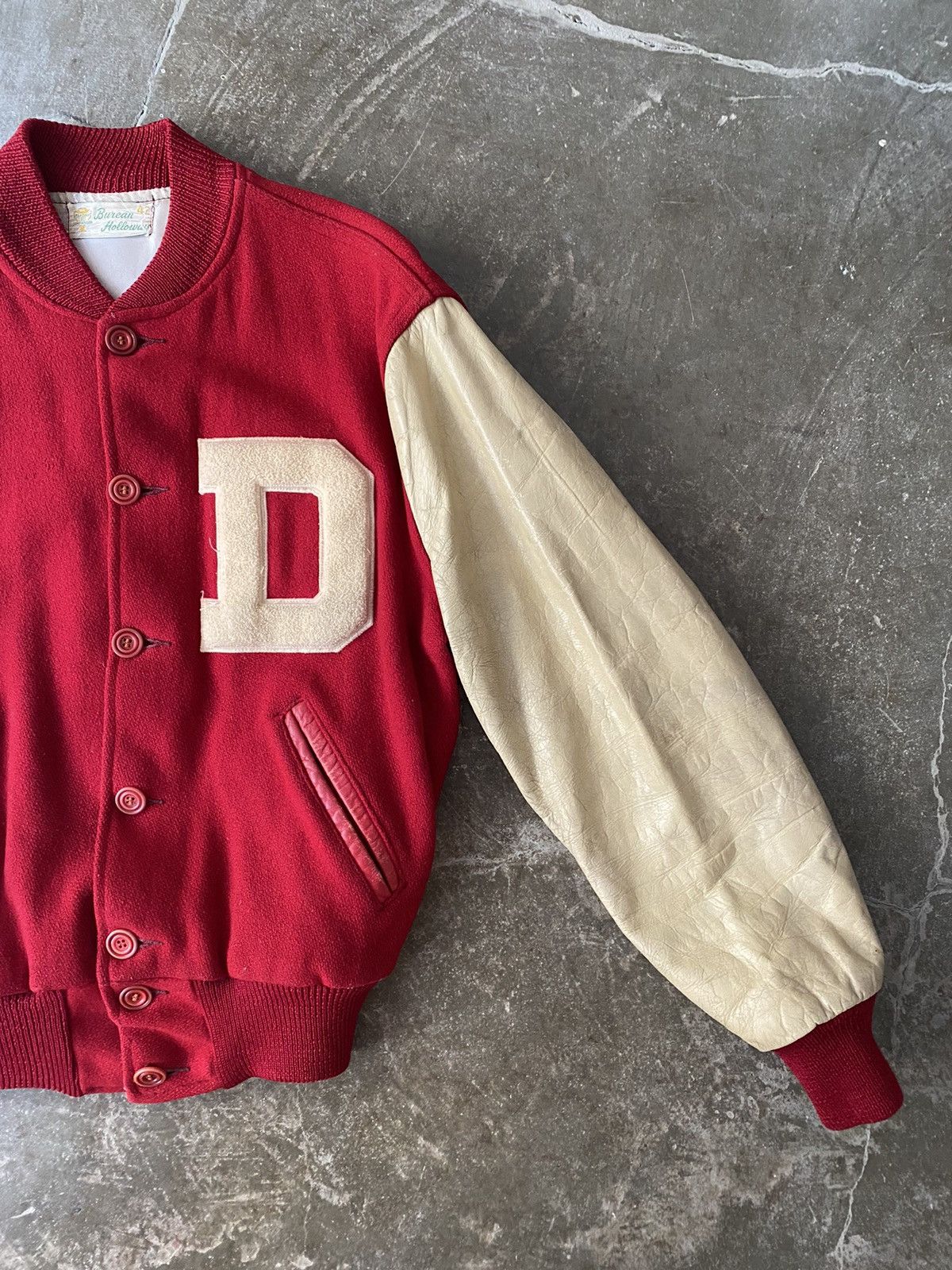 Vintage Vintage 50s Burean Holloway Varsity Jacket Kapital CPFM Size US XL / EU 56 / 4 - 5 Thumbnail