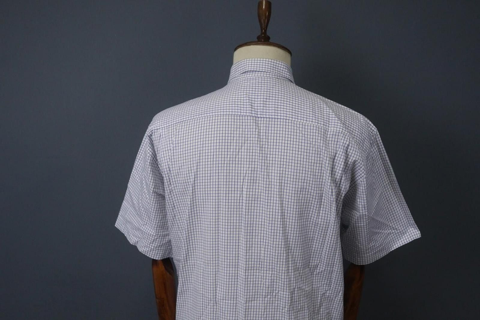 Dior Christian Dior Multi Plaid 100% Front Shirt Dress Size 17 Size M / US 6-8 / IT 42-44 - 9 Thumbnail