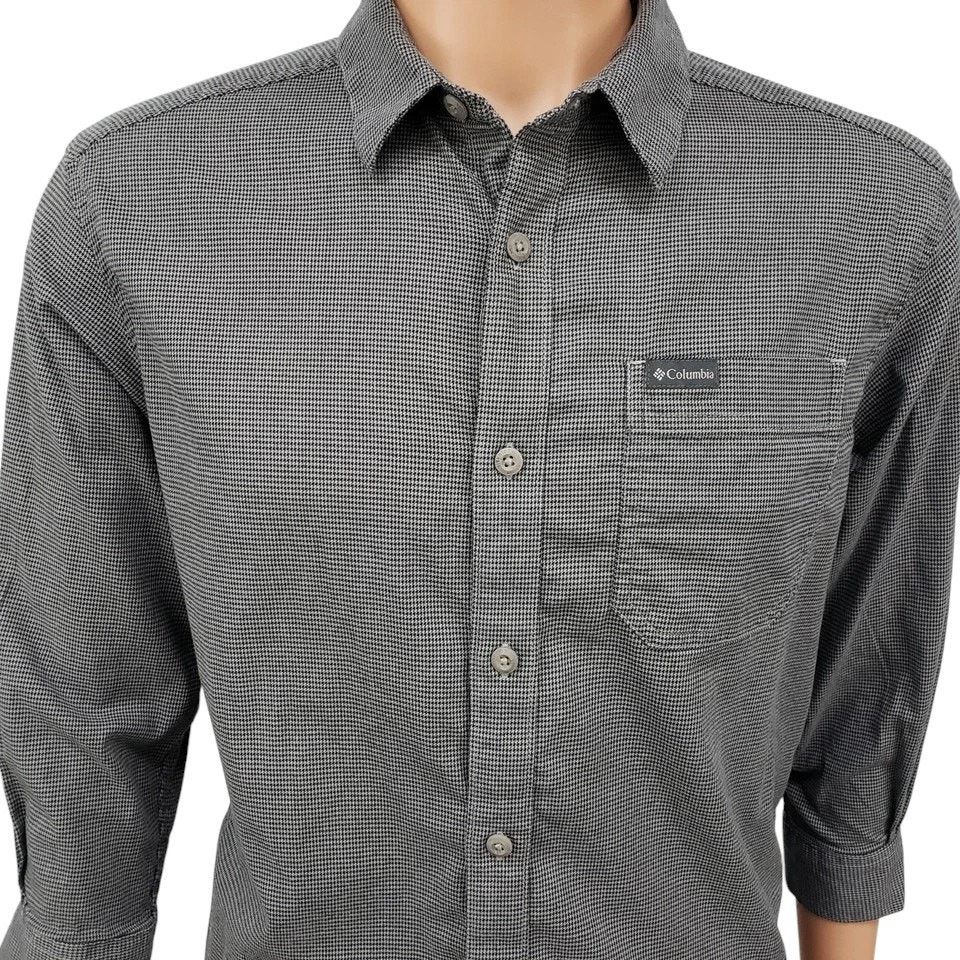 Columbia Columbia Vapor Ridge Shirt Houndstooth Check 3/4 Sleeve M Size US M / EU 48-50 / 2 - 9 Thumbnail