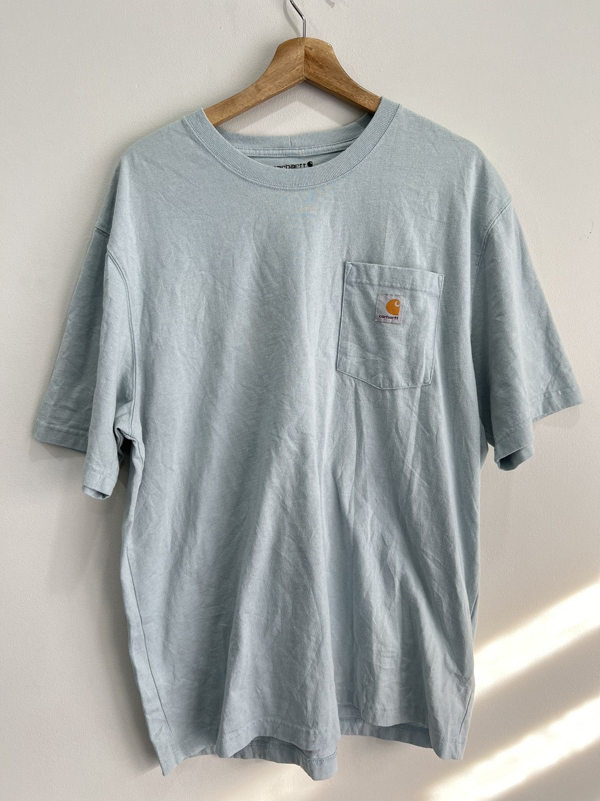 Carhartt Vintage Y2K Carhartt Pocket Tee Shirt Size US L / EU 52-54 / 3 - 1 Thumbnail