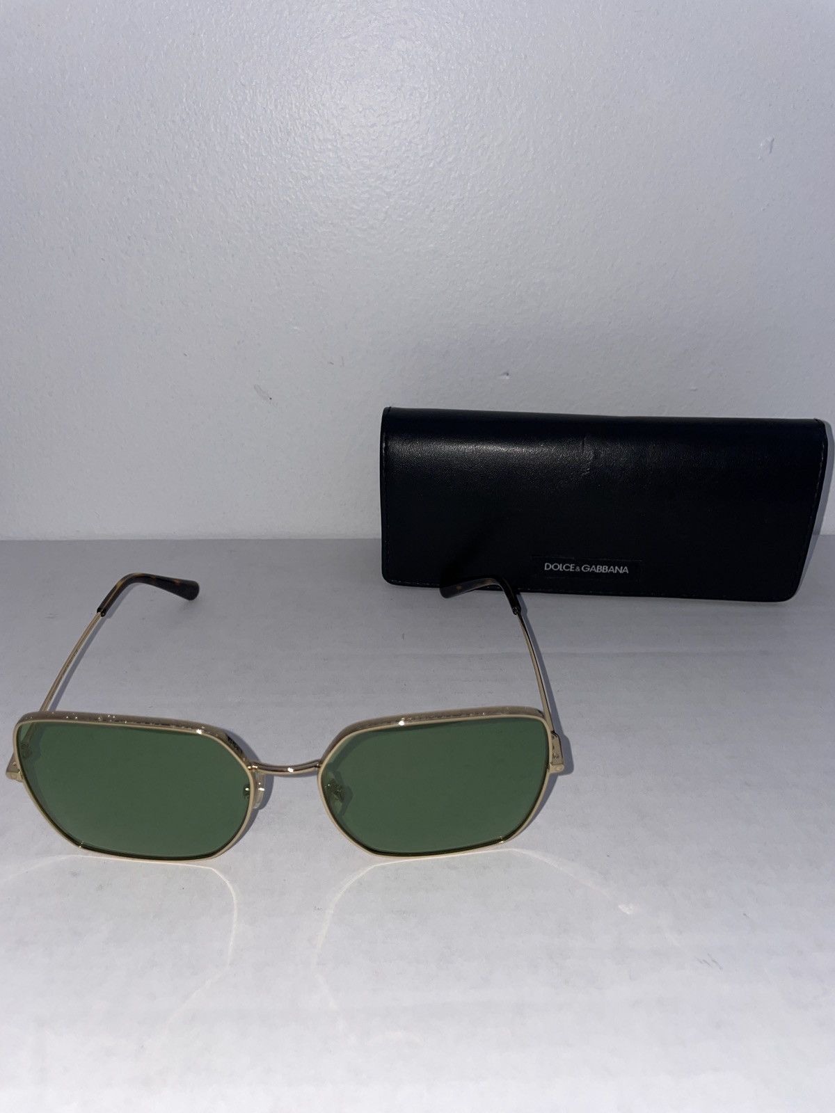 Dolce & Gabbana Dolce @ Gabbana DG2242 Sunglasses *RARE* green lense Size ONE SIZE - 1 Thumbnail