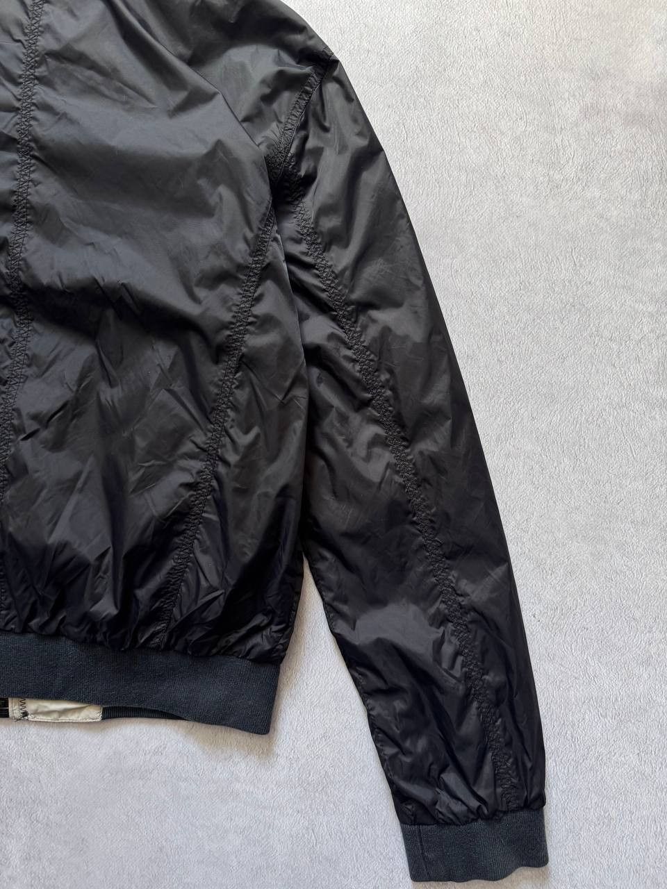 Armani Vintage Armani Jeans Reversible Nylon Bomber Jacket Size US S / EU 44-46 / 1 - 6 Thumbnail
