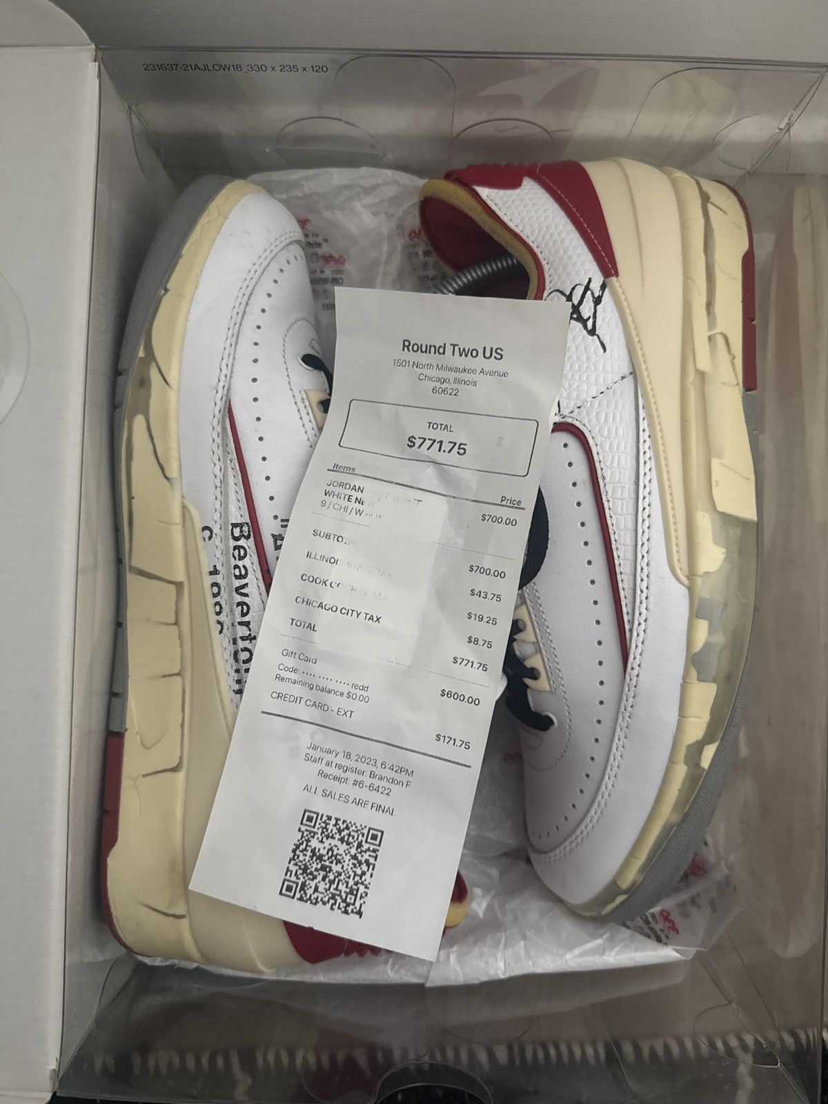 Jordan Brand × Off-White Off White x Air Jordan 2 Size US 9 / EU 42 - 8 Thumbnail