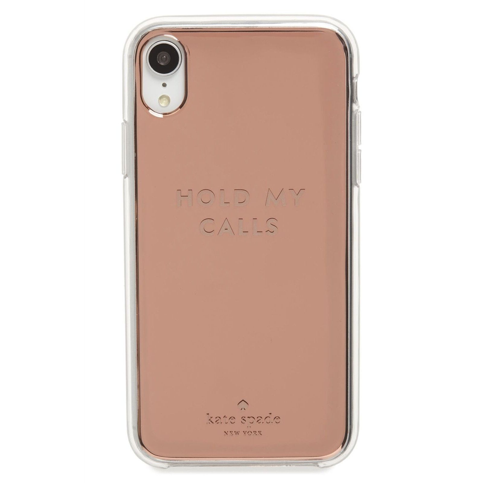 Kate Spade Kate Spade Rose Gold "Hold My Calls" iPhone XS or X Case Size ONE SIZE - 1 Thumbnail