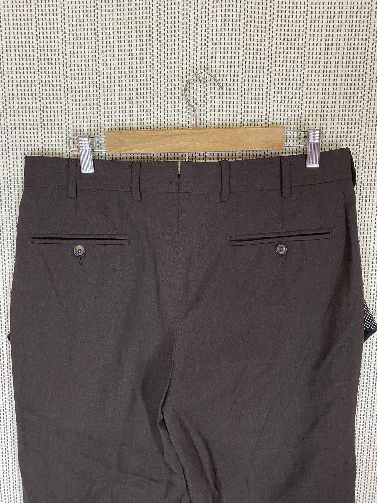 Ermenegildo Zegna × Japanese Brand ‼️ERMENEGILDO ZEGNA CASUAL PANTS WOOL MATERIAL SIZE 34‼️ Size US 34 / EU 50 - 7 Thumbnail