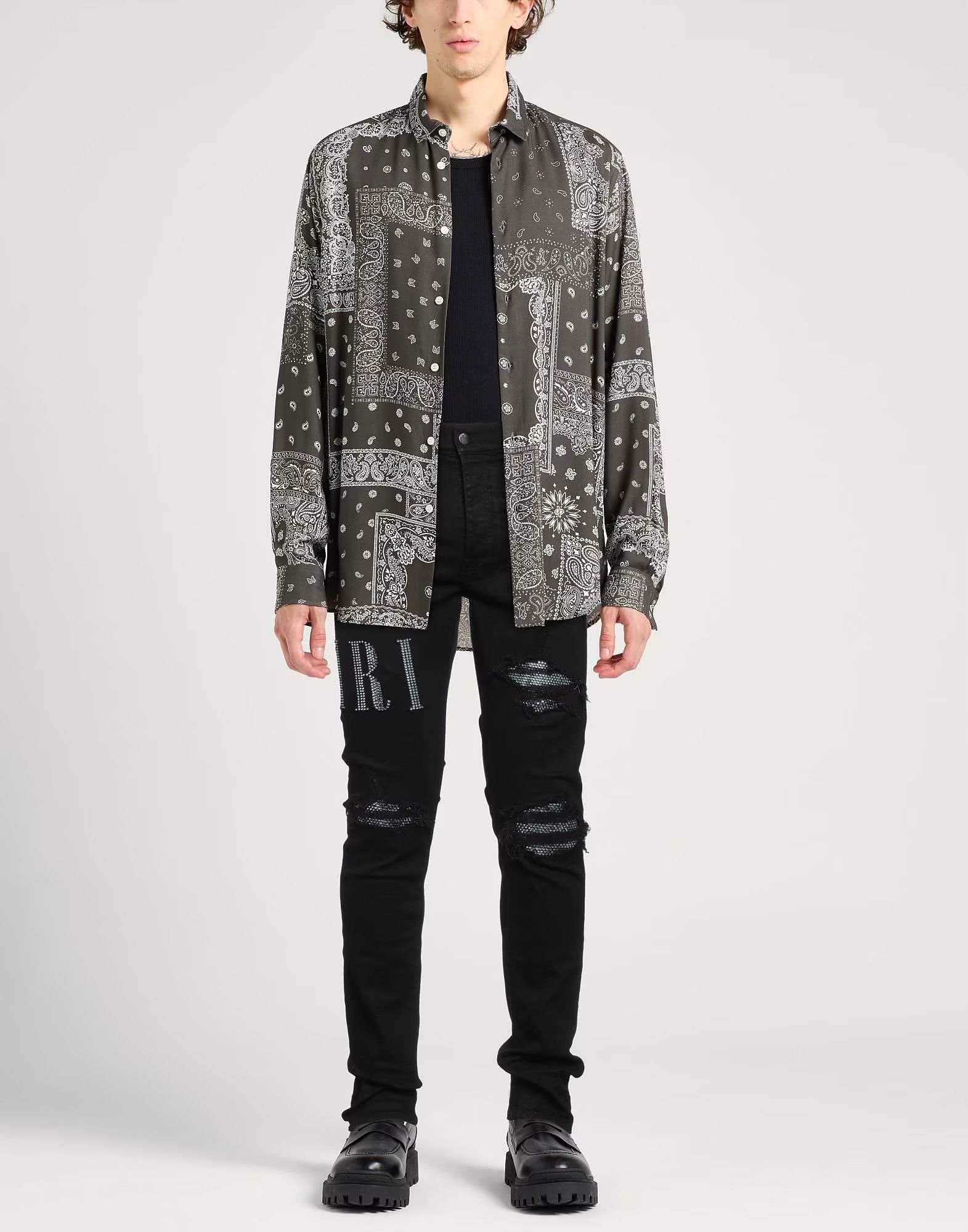 Amiri o1s1wg110425 Jeans in Black Size US 32 / EU 48 - 2 Thumbnail