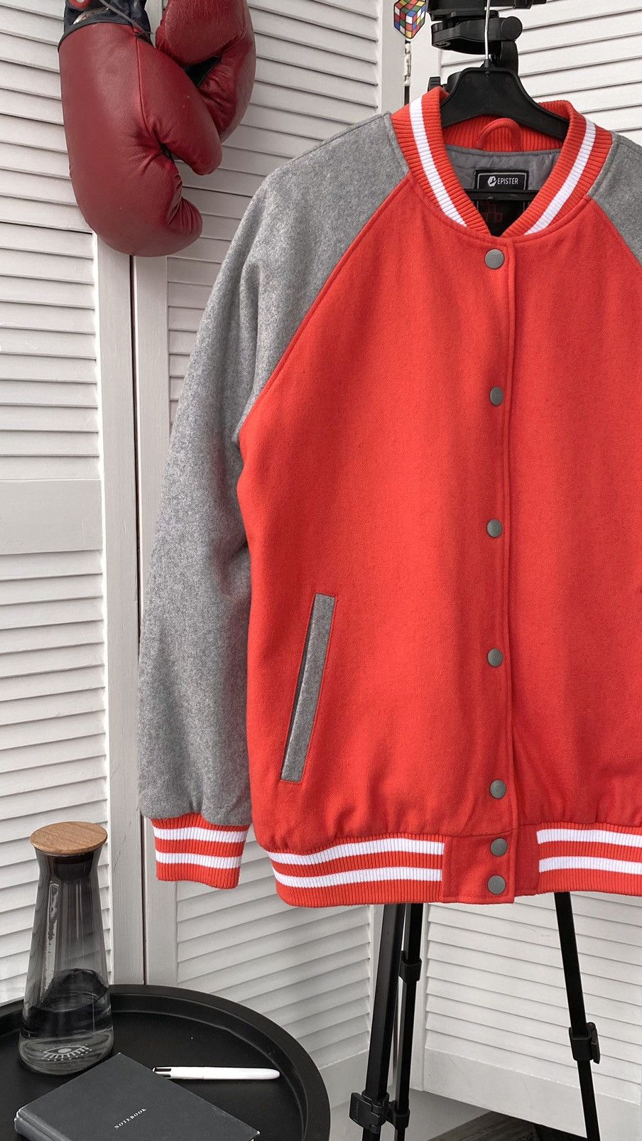 Vintage Vintage Varsity Wool Bomber Jacket Y2K Size US M / EU 48-50 / 2 - 3 Thumbnail