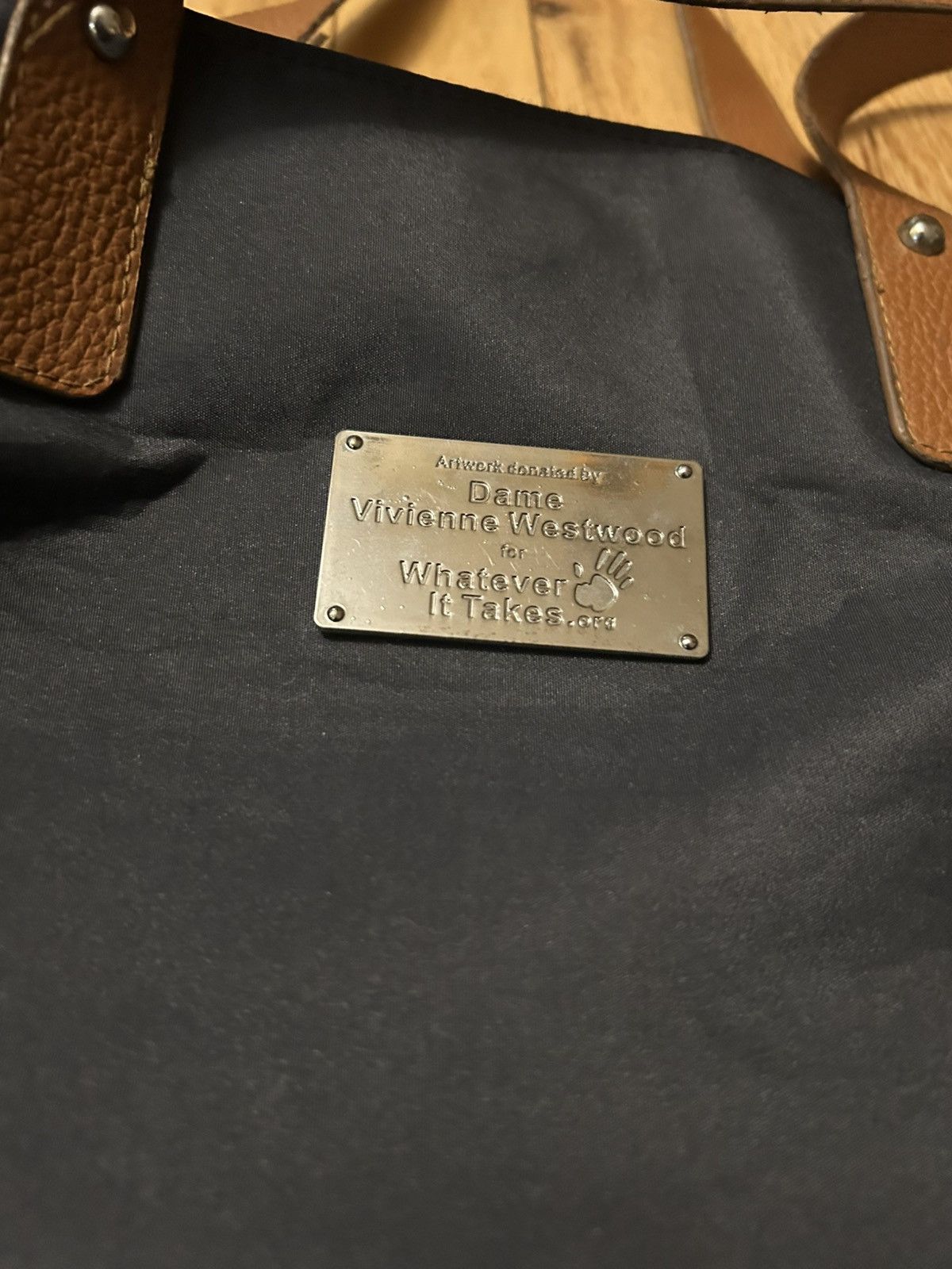 Vivienne Westwood Vivienne Westwood Whatever it takes Tote Bag Size ONE SIZE - 2 Thumbnail