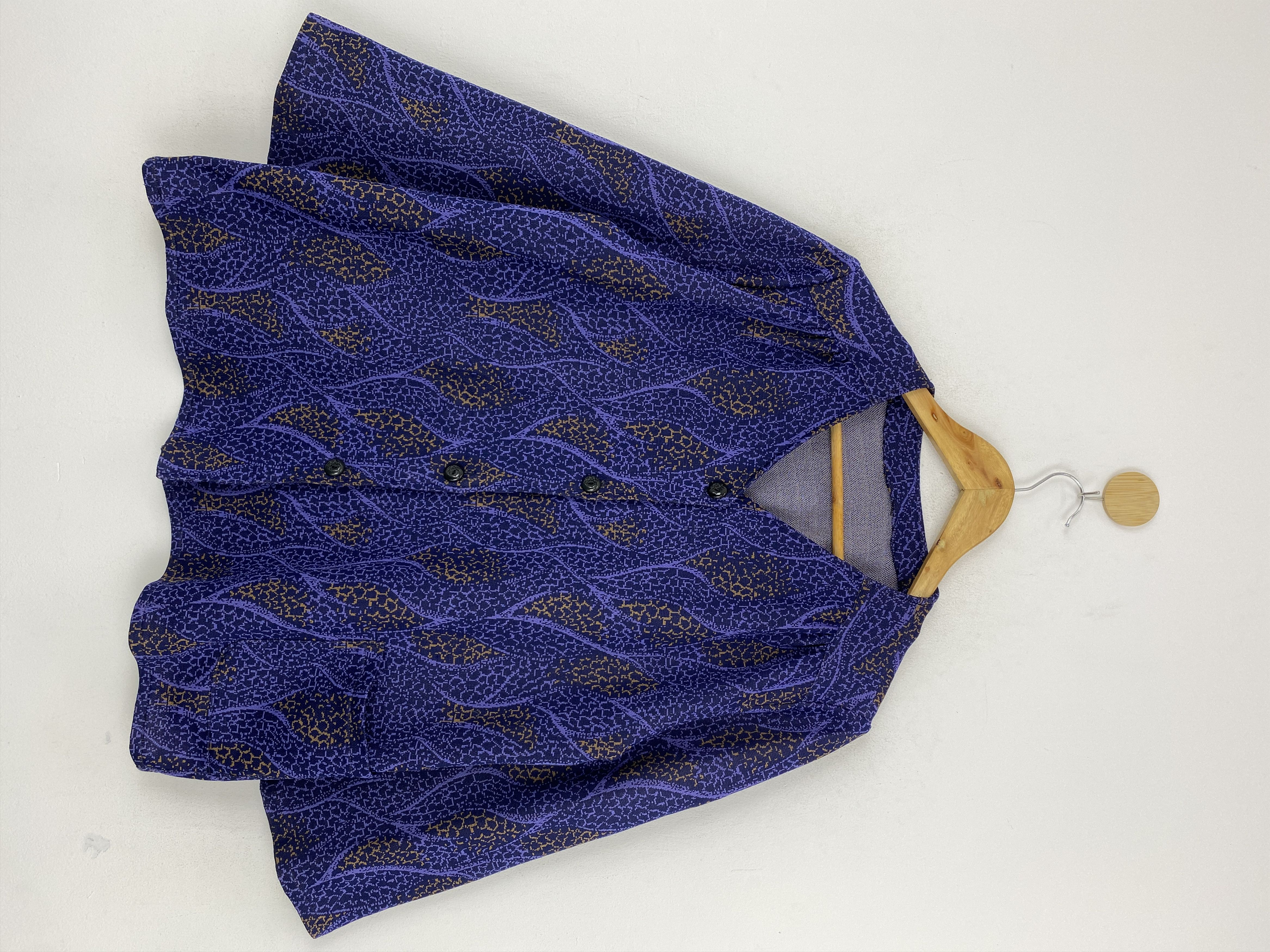 image of Vintage Button Up Light Blue Jacket, Women's (Size Large)