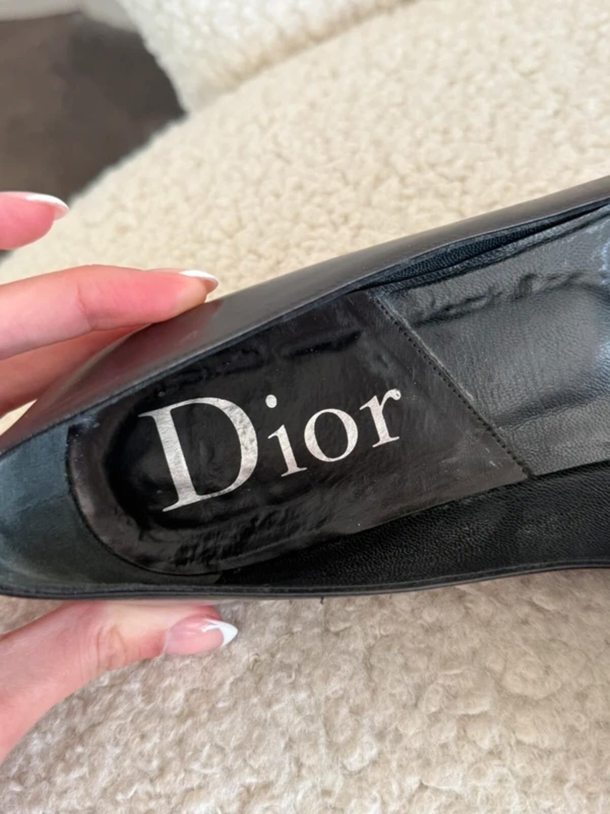 Dior Dior pointed toe buckle flats Size US 7 / IT 37 - 5 Thumbnail