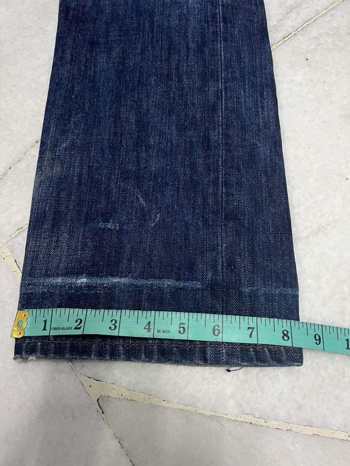 Japanese Brand VTG LAGUST DISTRESSED SELVEDGE JEANS VERY RARE Size US 30 / EU 46 - 15 Thumbnail
