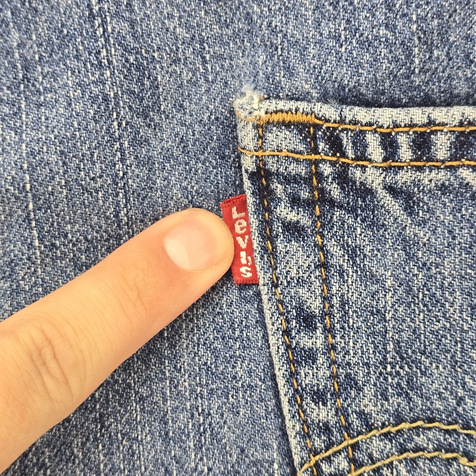 Levi's Levis 550 Jorts Jean Shorts Denim Size 36 (Fits 35x9) Y2K Size US 36 / EU 52 - 7 Thumbnail