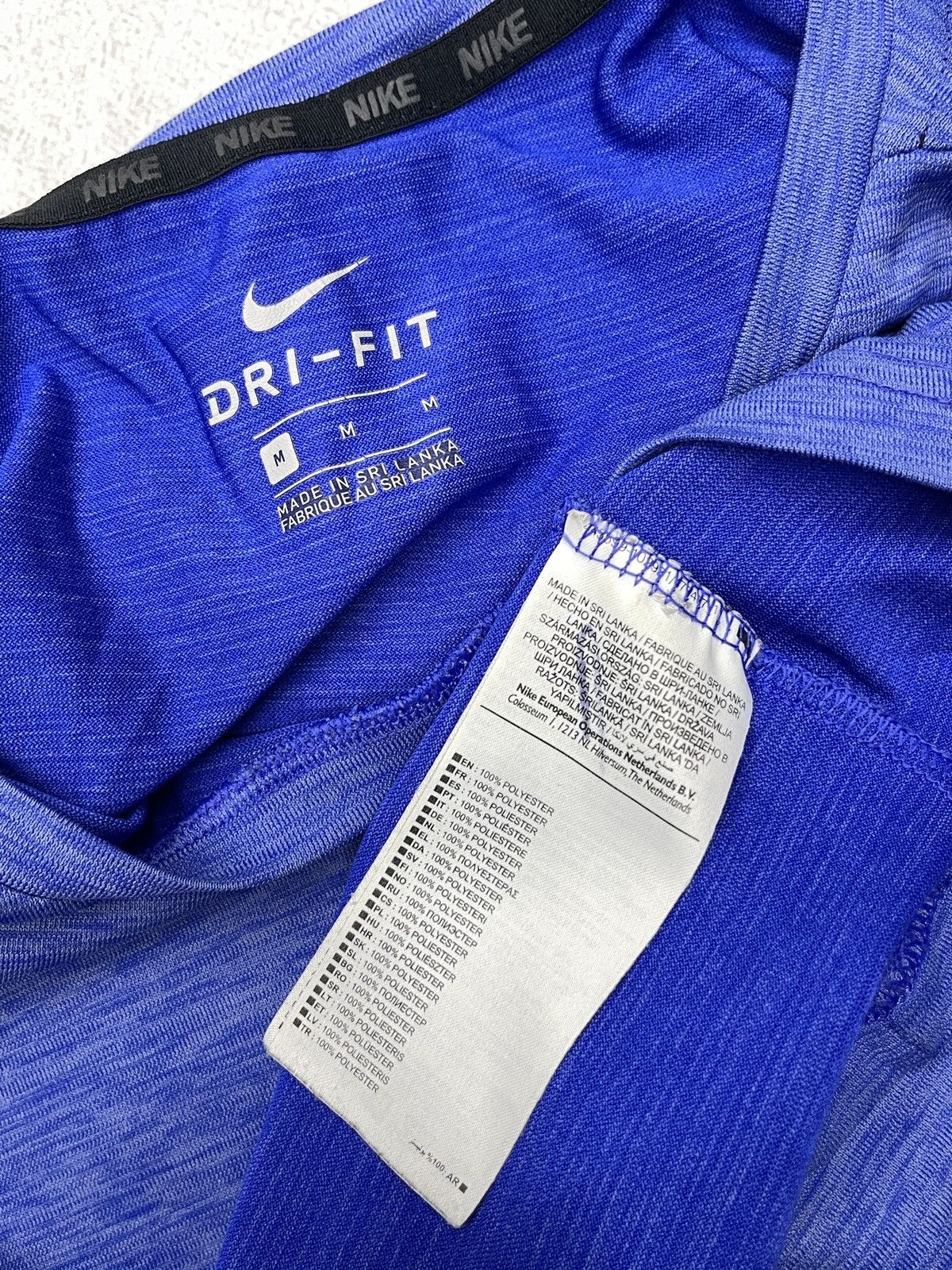 Nike Mens Nike Running Dri Fit T Shirt Blue Y2K ACG TN Size M Size US M / EU 48-50 / 2 - 7 Thumbnail