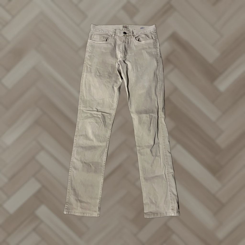Faherty Faherty Pants Mens 28x31 Khaki Tan Brown Comfort Twill 5 Pocket Pant Size US 28 / EU 44 - 1 Thumbnail
