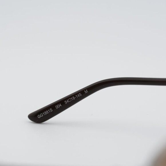 Gucci Gucci GG1881S 004 Sunglasses Silver Square Frame Size ONE SIZE - 6 Thumbnail