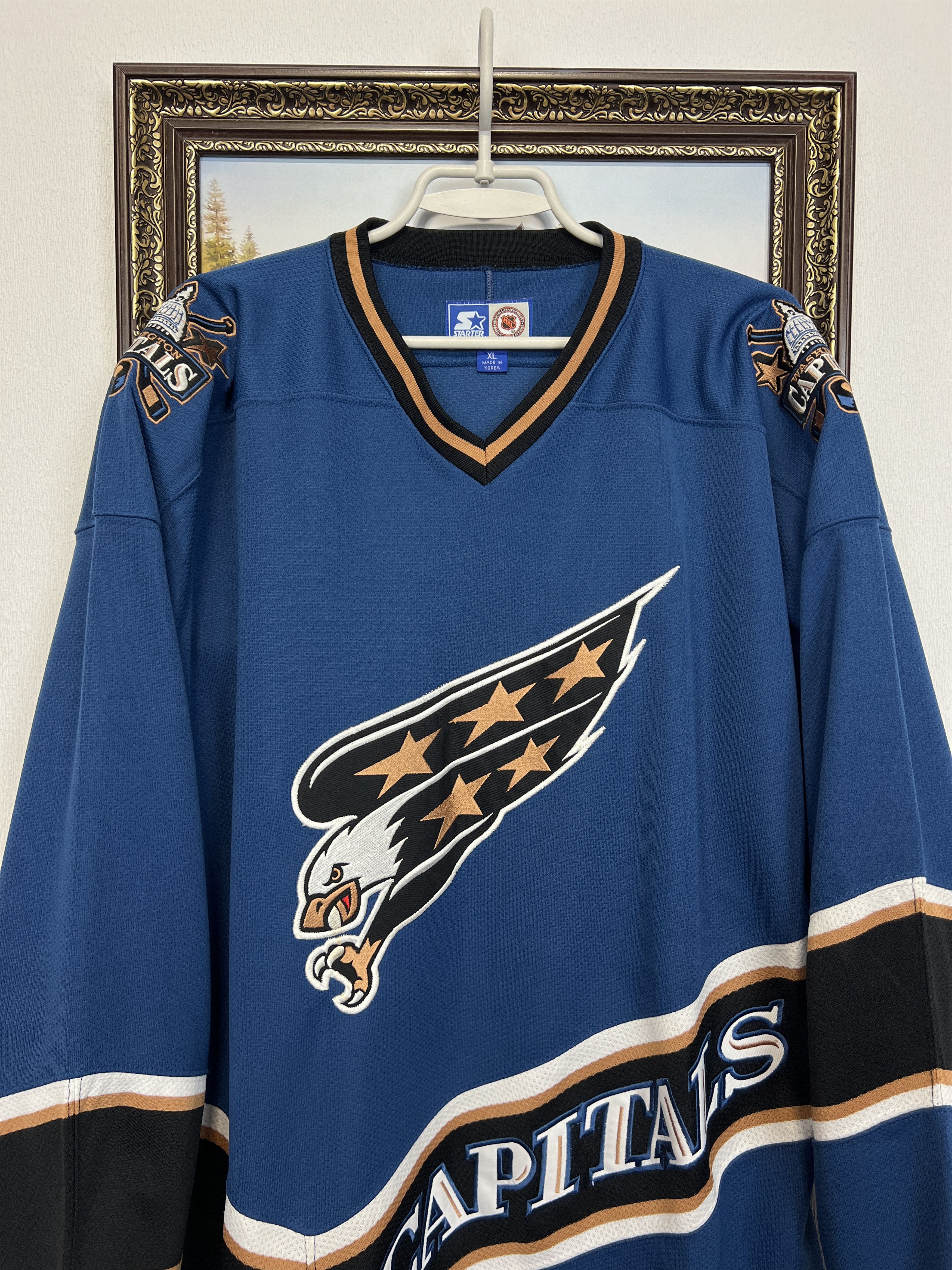 Starter Washington Capitals Screaming Eagle NHL Jersey Trikot Size US XL / EU 56 / 4 - 2 Thumbnail
