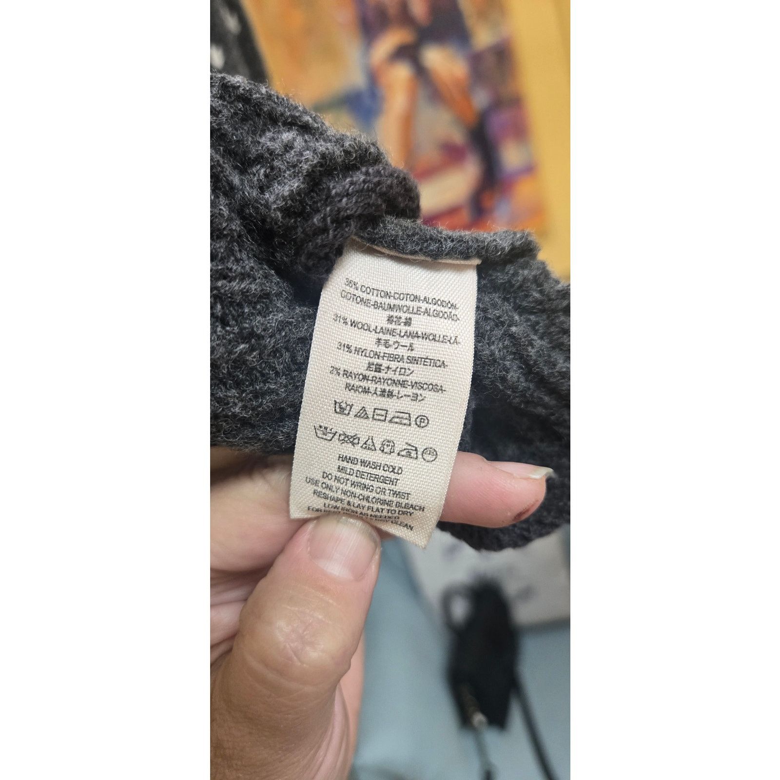 Free People Free People gray wool blend button down hoodie Size S / US 4 / IT 40 - 5 Thumbnail