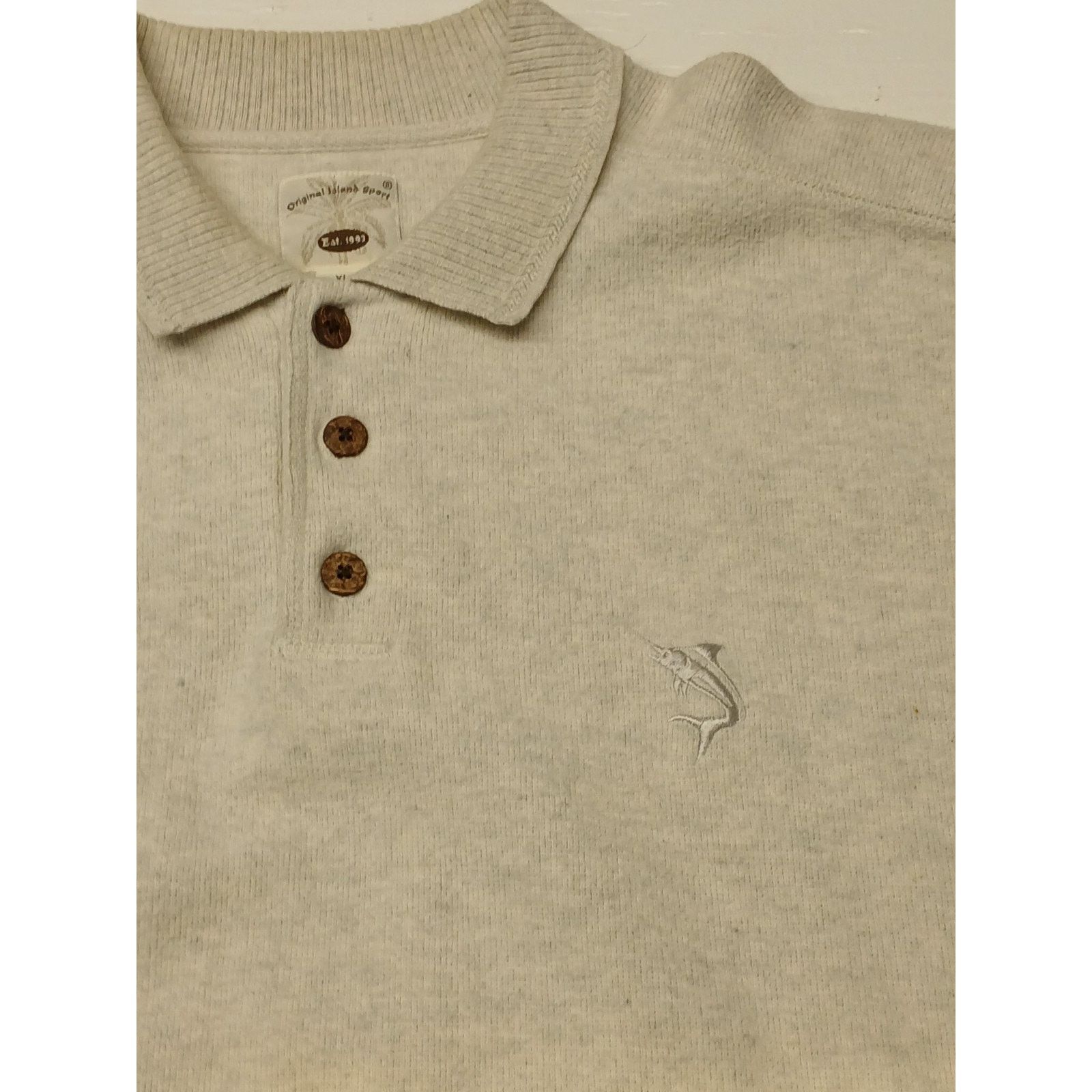 Other Original Island Sport (XL) Beige Button Pull Over Size US XL / EU 56 / 4 - 4 Thumbnail