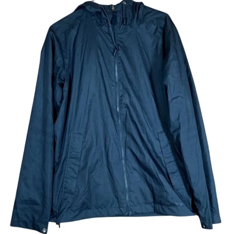 Vintage REI Co-Op Mens Jacket Navy Blue Full-Zip Hooded Windbreaker Long Sleeve Small Size US S / EU 44-46 / 1 - 2 Thumbnail