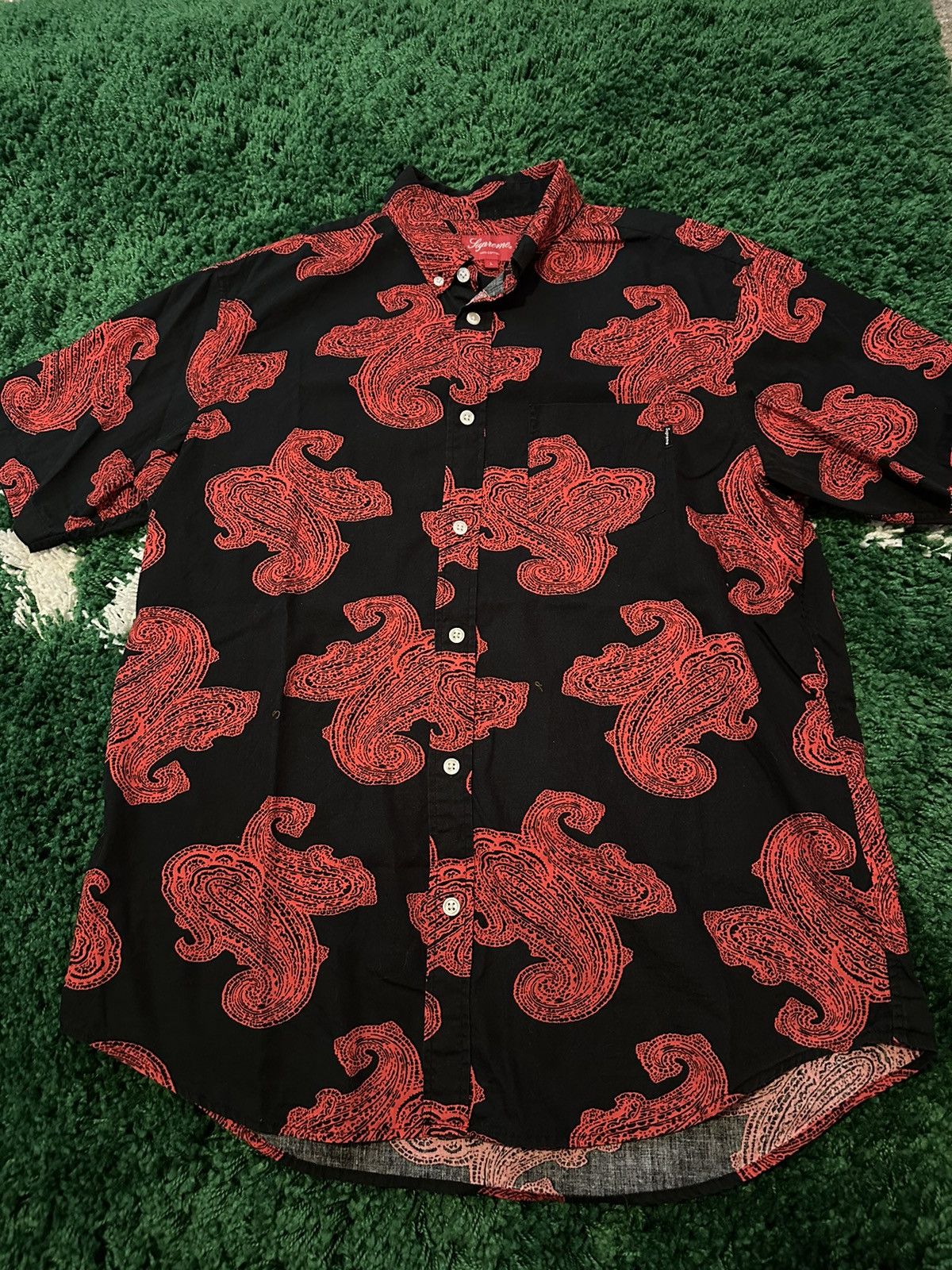 Supreme Supreme Short Sleeve Paisley Shirt Large Size US L / EU 52-54 / 3 - 1 Thumbnail