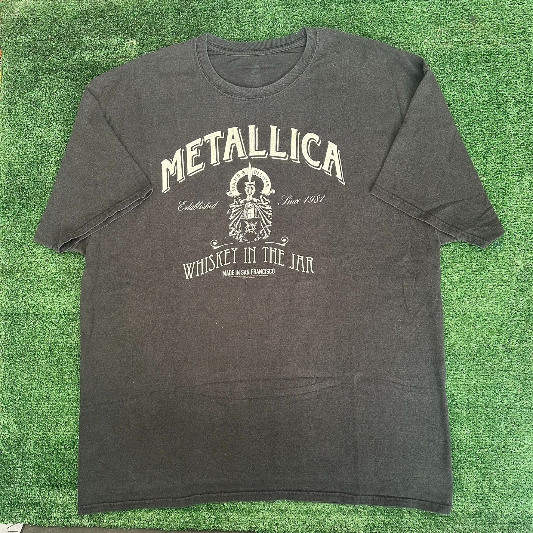 Metallica Vintage Y2K Metallica Whiskey in the Jar T-Shirt Grunge Punk Size US XL / EU 56 / 4 - 1 Thumbnail