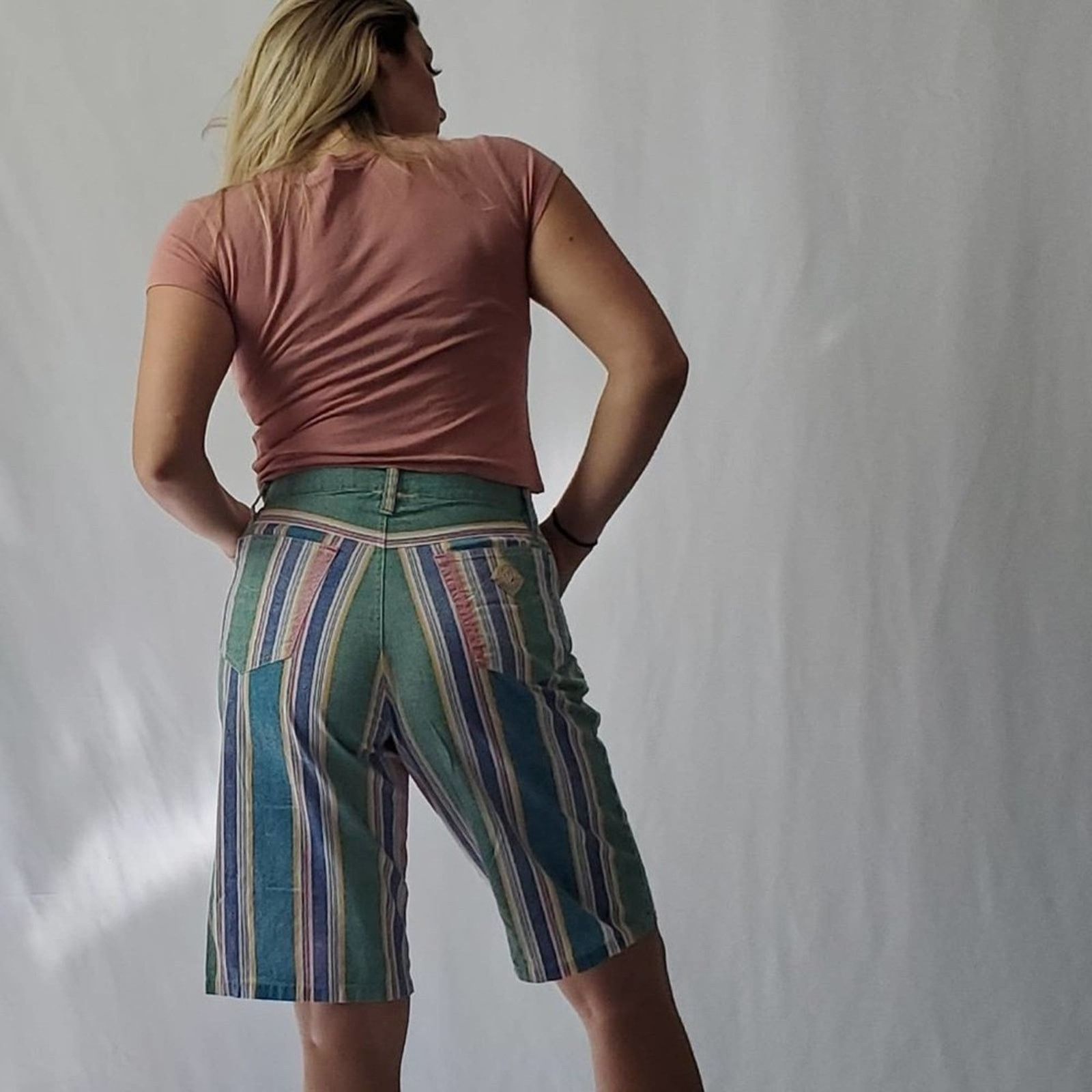 Vintage Vintage 90's Hot Pants Shorts Size 32" / US 10 / IT 46 - 11 Thumbnail