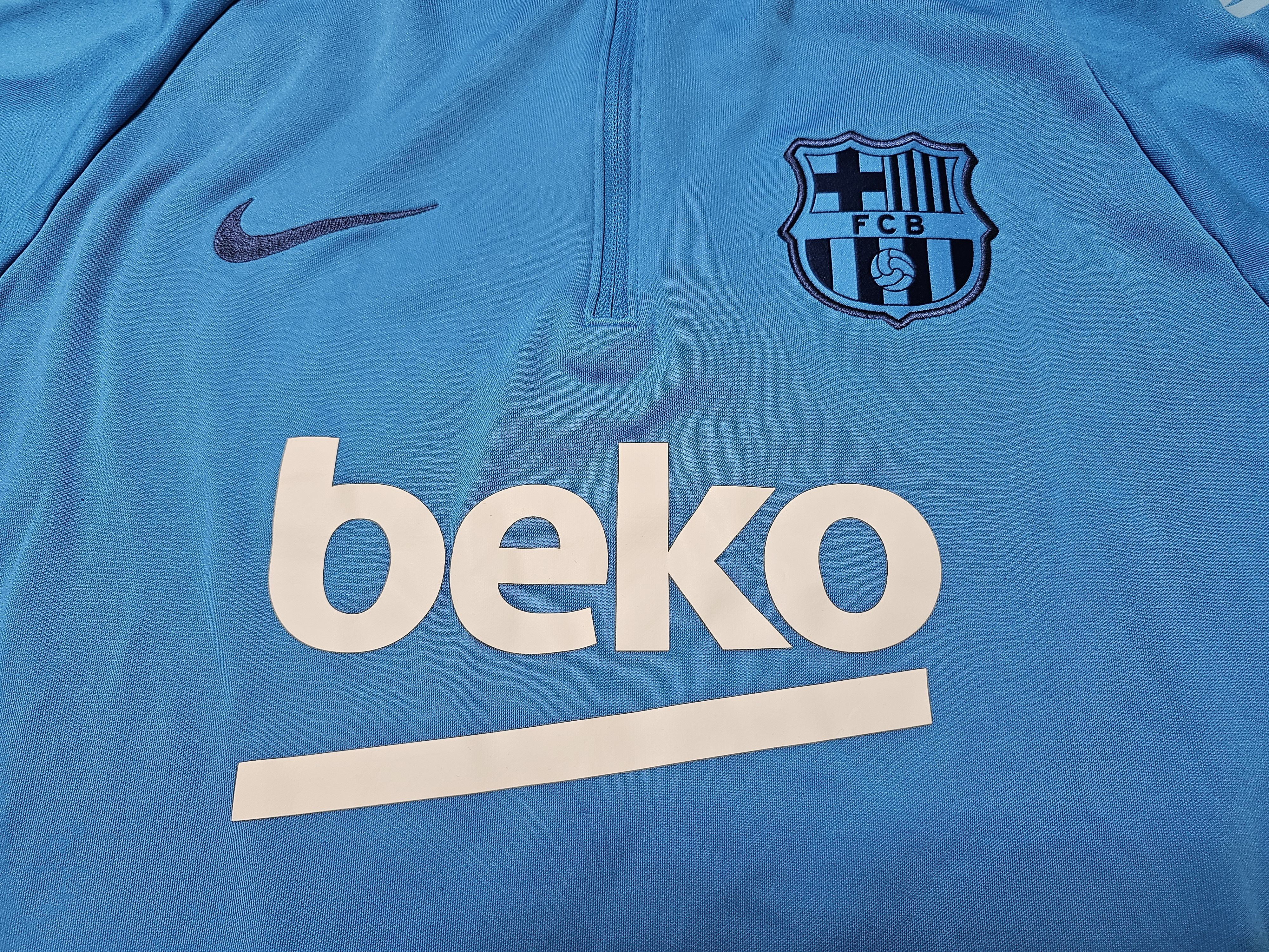 Nike BARCELONA 2019 TRAINING FOOTBALL JACKET DRILL TOP SOCCER Size US M / EU 48-50 / 2 - 3 Thumbnail