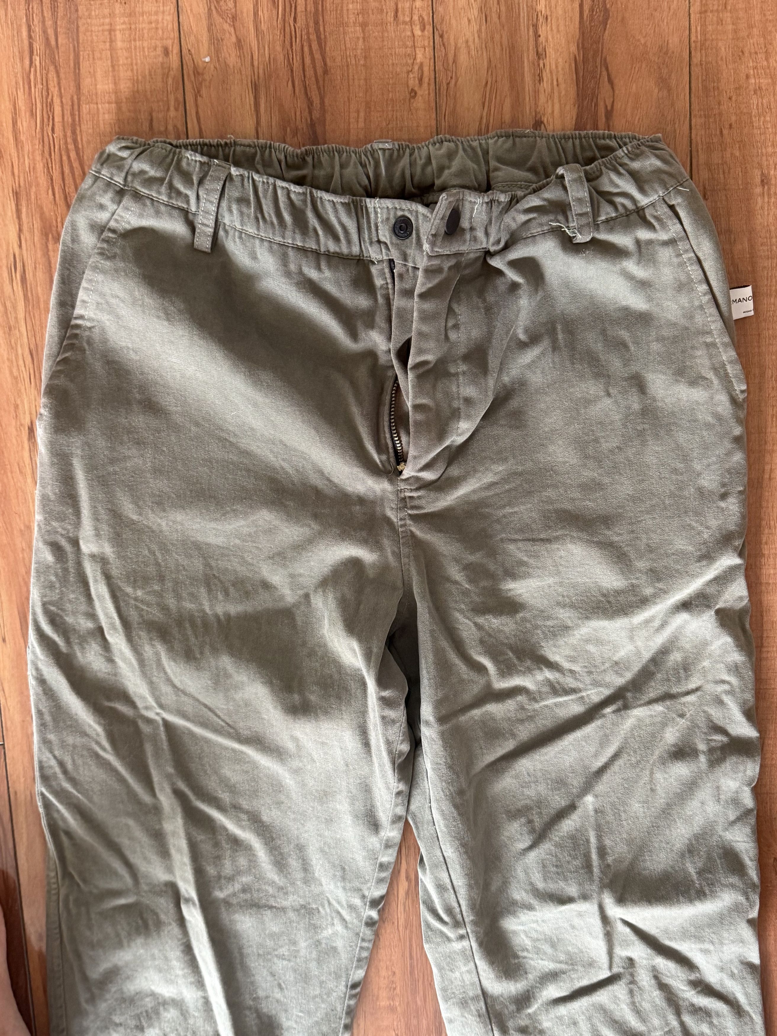 Other Hermanos Koumori Olive Green Canvas Pants Size US 31 - 5 Thumbnail