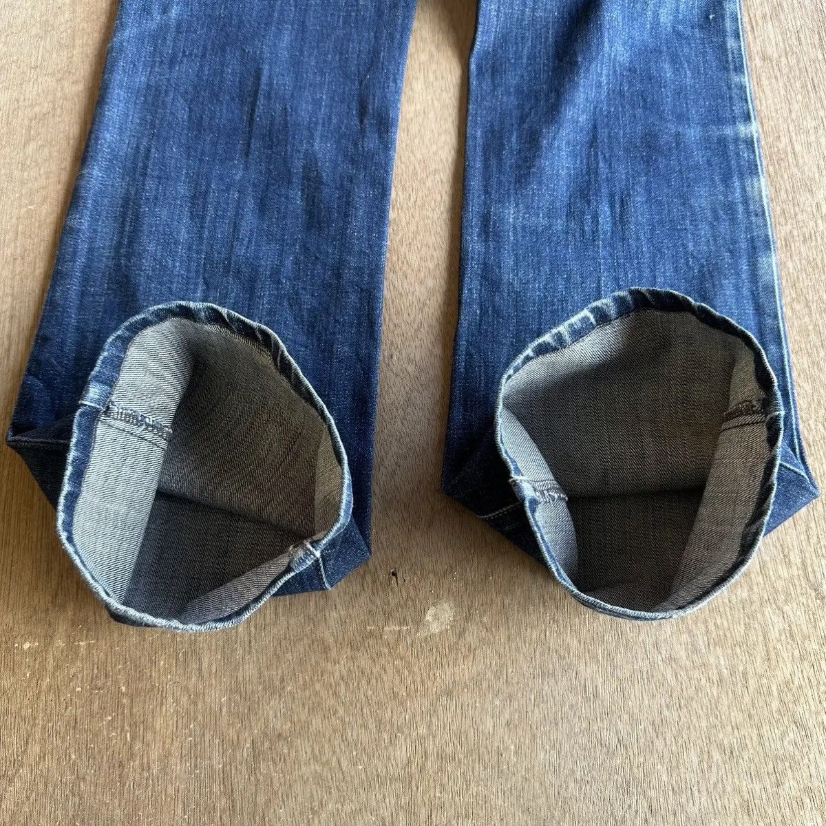 Beauty Beast FLARE/BOOTCUT🔥JAPANESE BRAND UNIQLO JEANS FADED DENIM PANTS Size US 28 / EU 44 - 13 Thumbnail