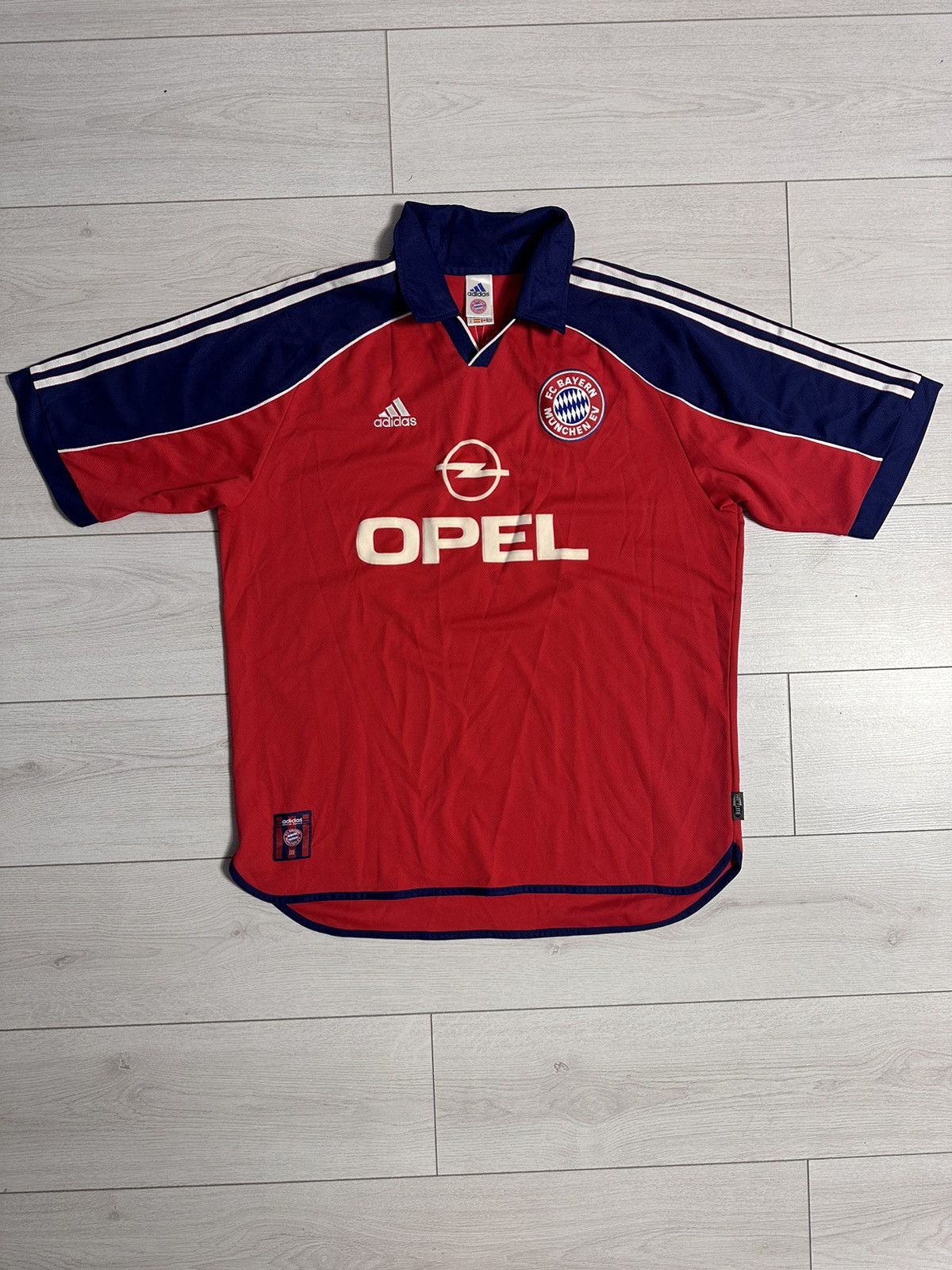 Adidas × Vintage Vintage Bayern Munich soccer jersey size XL Opel logo Size US XL / EU 56 / 4 - 1 Thumbnail
