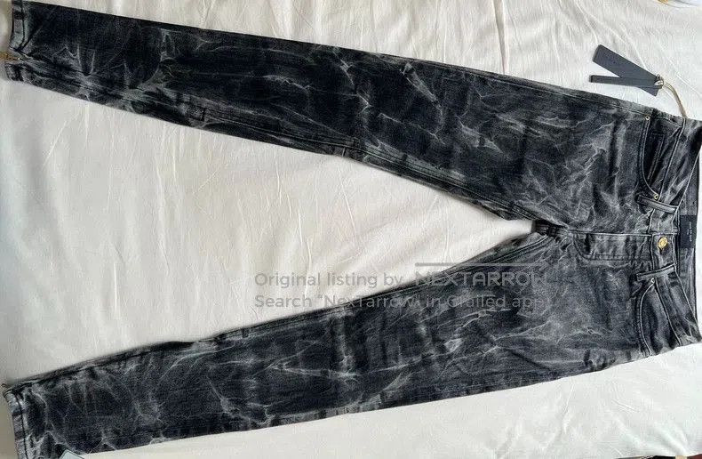 Fear of God Fear of God Black Water Ripple Jeans. Size US 28 / EU 44 - 1 Thumbnail